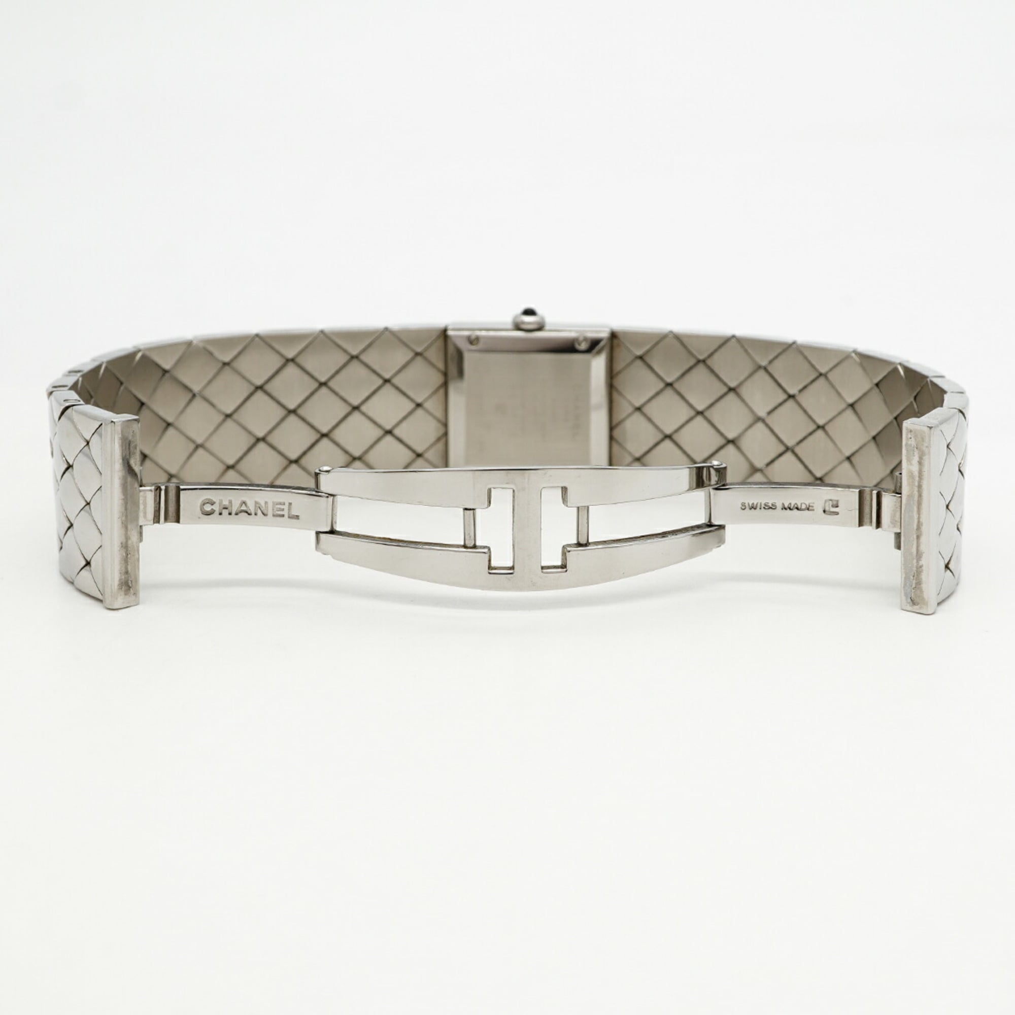 Chanel Matelasse H0489 Black Dial 19mm Watch
