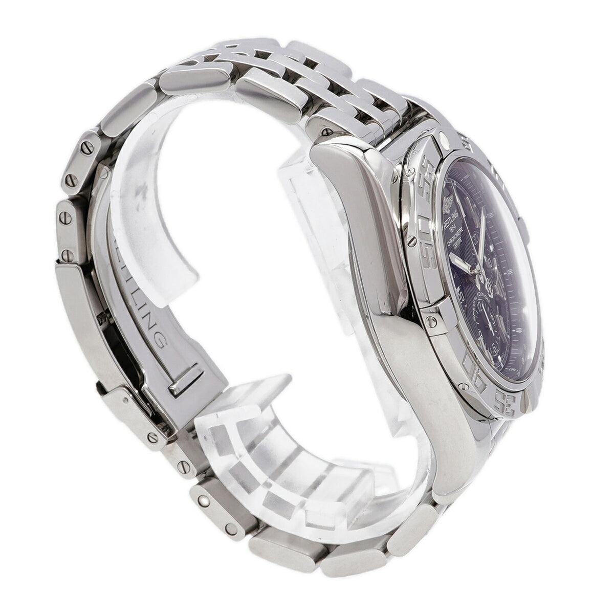 Breitling Chronomat AB0110 mit blauem Zifferblatt, 43 mm Uhr