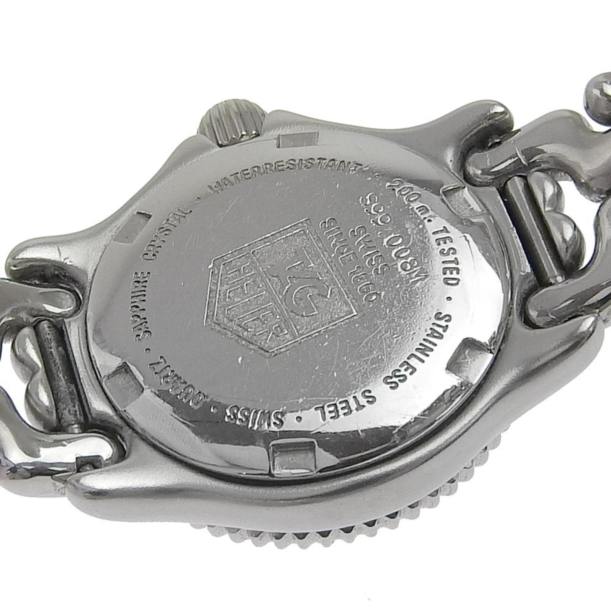 Tag Heuer TAG HEUER Cell Professional DamenQuarz-Armbanduhr mit BatterieCreme Zifferblatt, S99 008M