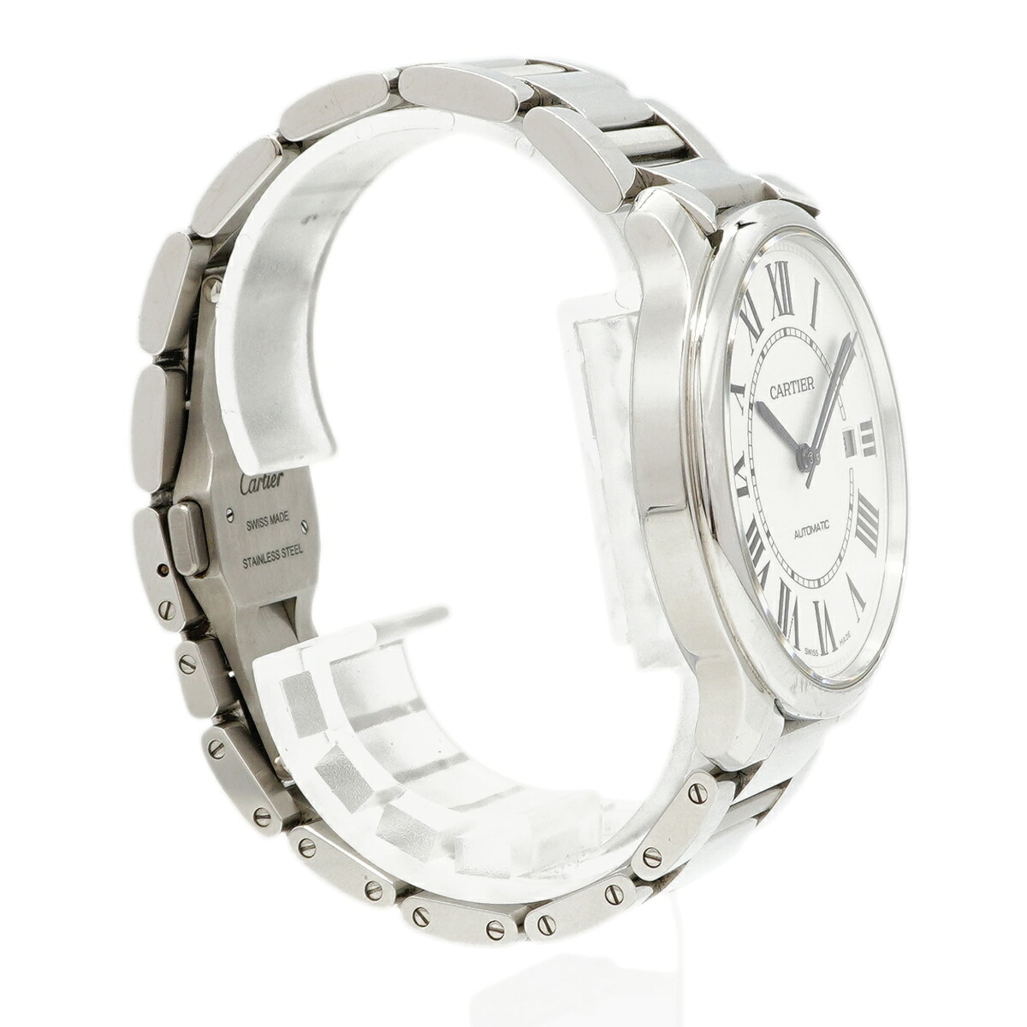 Cartier Ronde WSRN0035 Silver Dial 40mm Watch