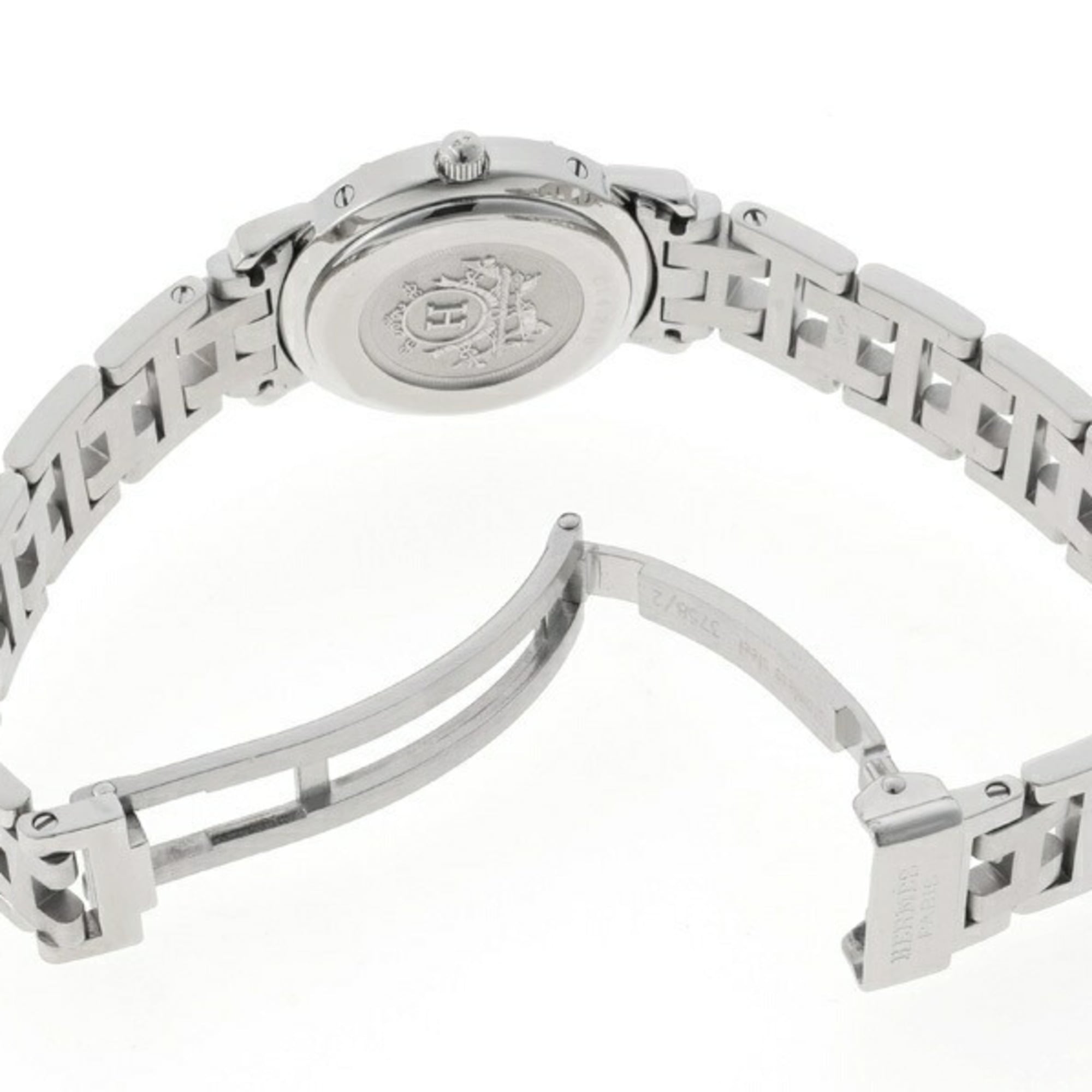 Hermes Clipper CL4.210 Pink Dial 24mm Watch