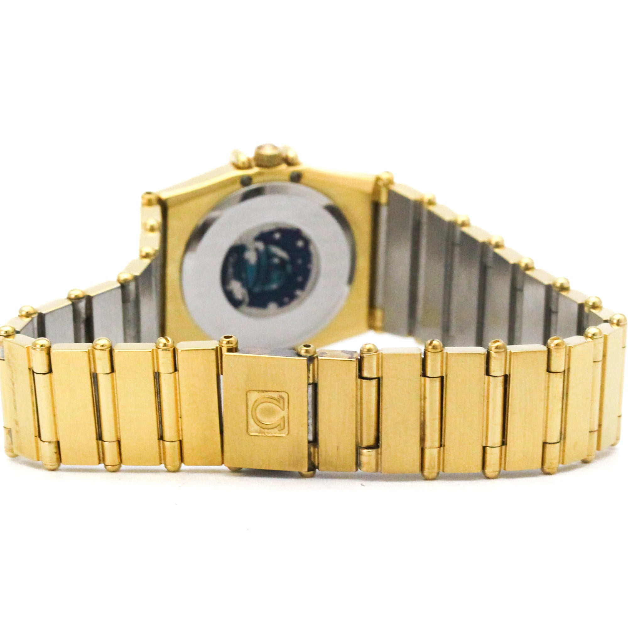 Montre Omega Constellation 7951076 à cadran doré, 22 mm