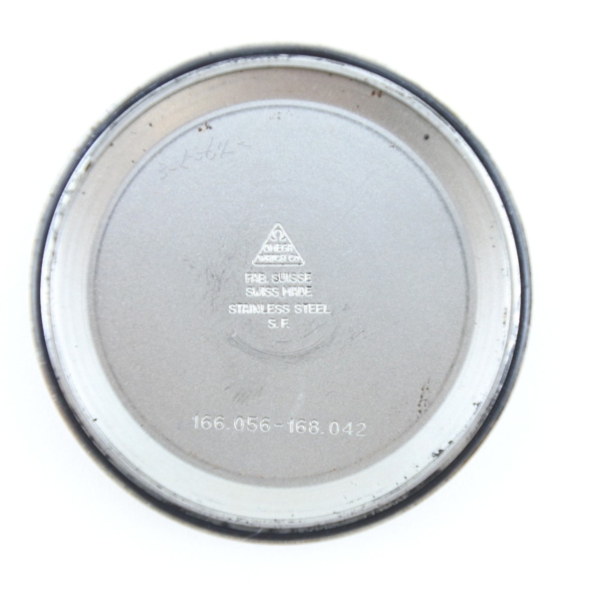 Montre OMEGA ConstellationChronomètre, calibre 1001, acier inoxydable et cuir gaufréAutomatique cadran argenté, modèle homme S120924440