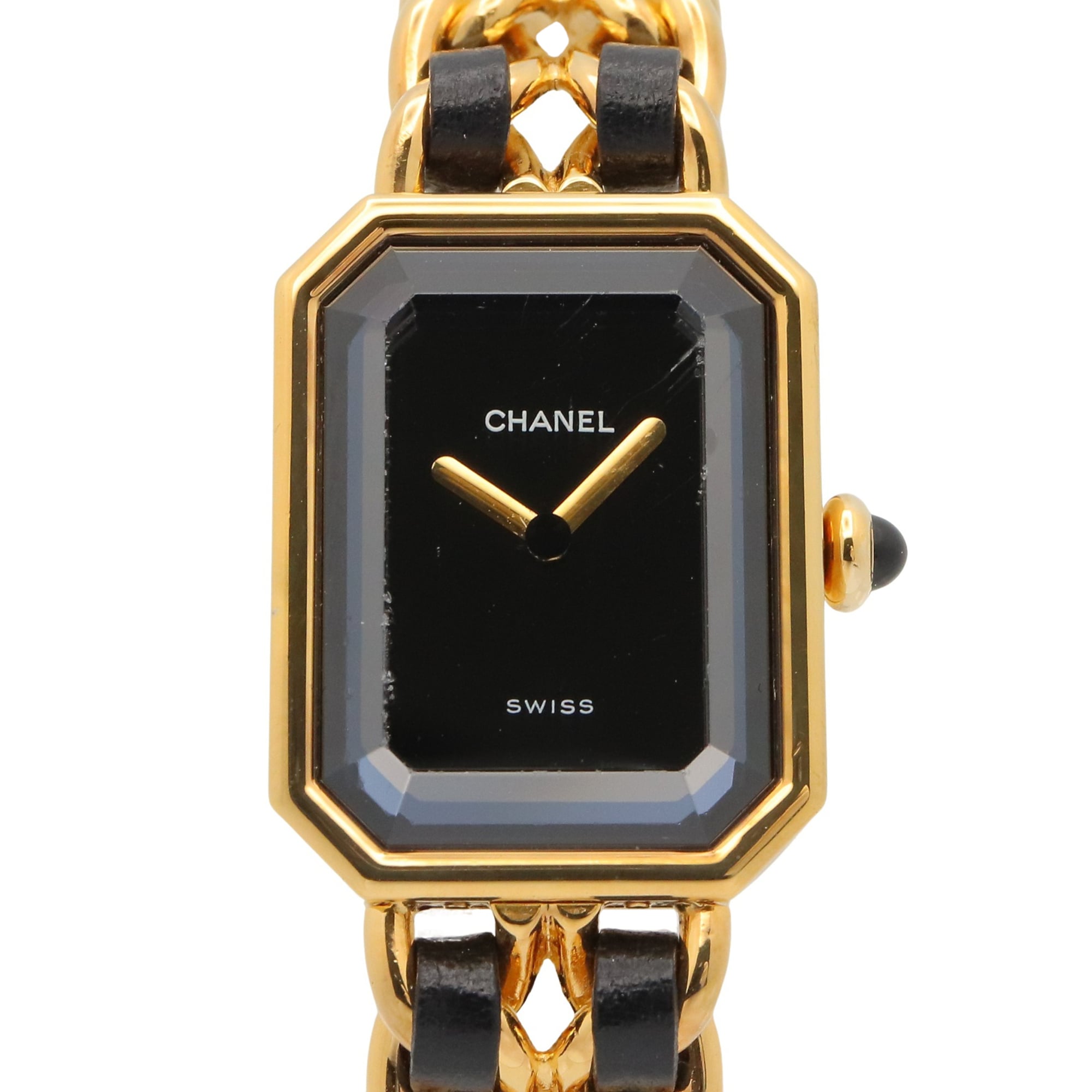 Chanel CHANEL Première S H0001 Black Dial 20mm Watch