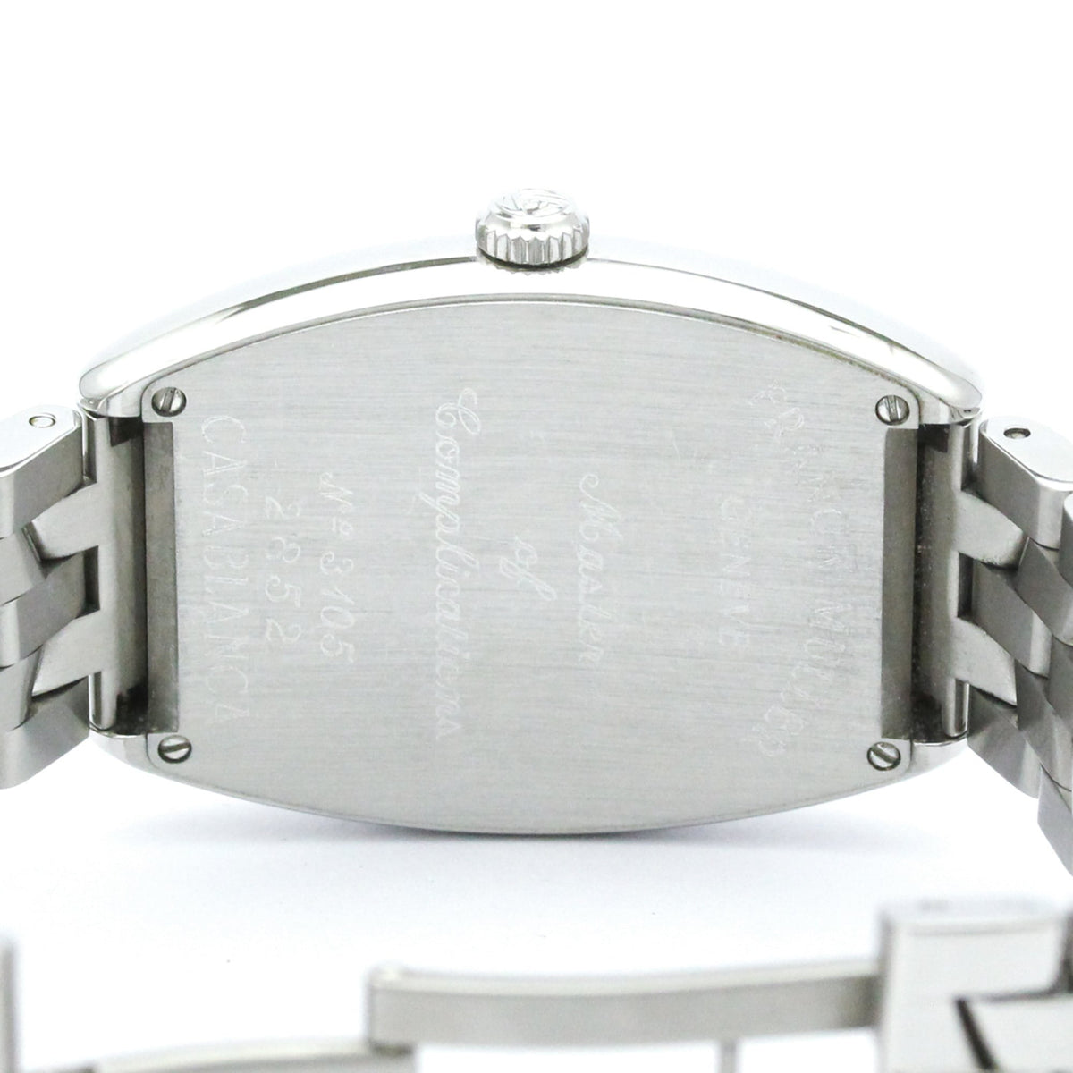 Franck Muller Casablanca 2852 horloge met zwarte wijzerplaat, 31 mm