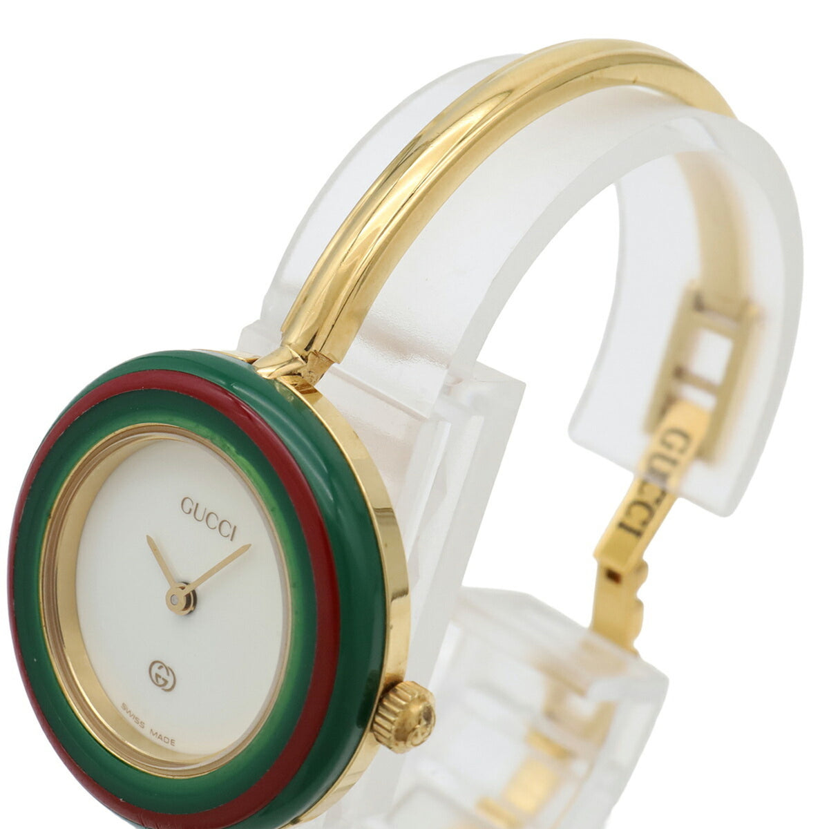 Gucci Change Bezel 11/12 White Dial 26mm Watch
