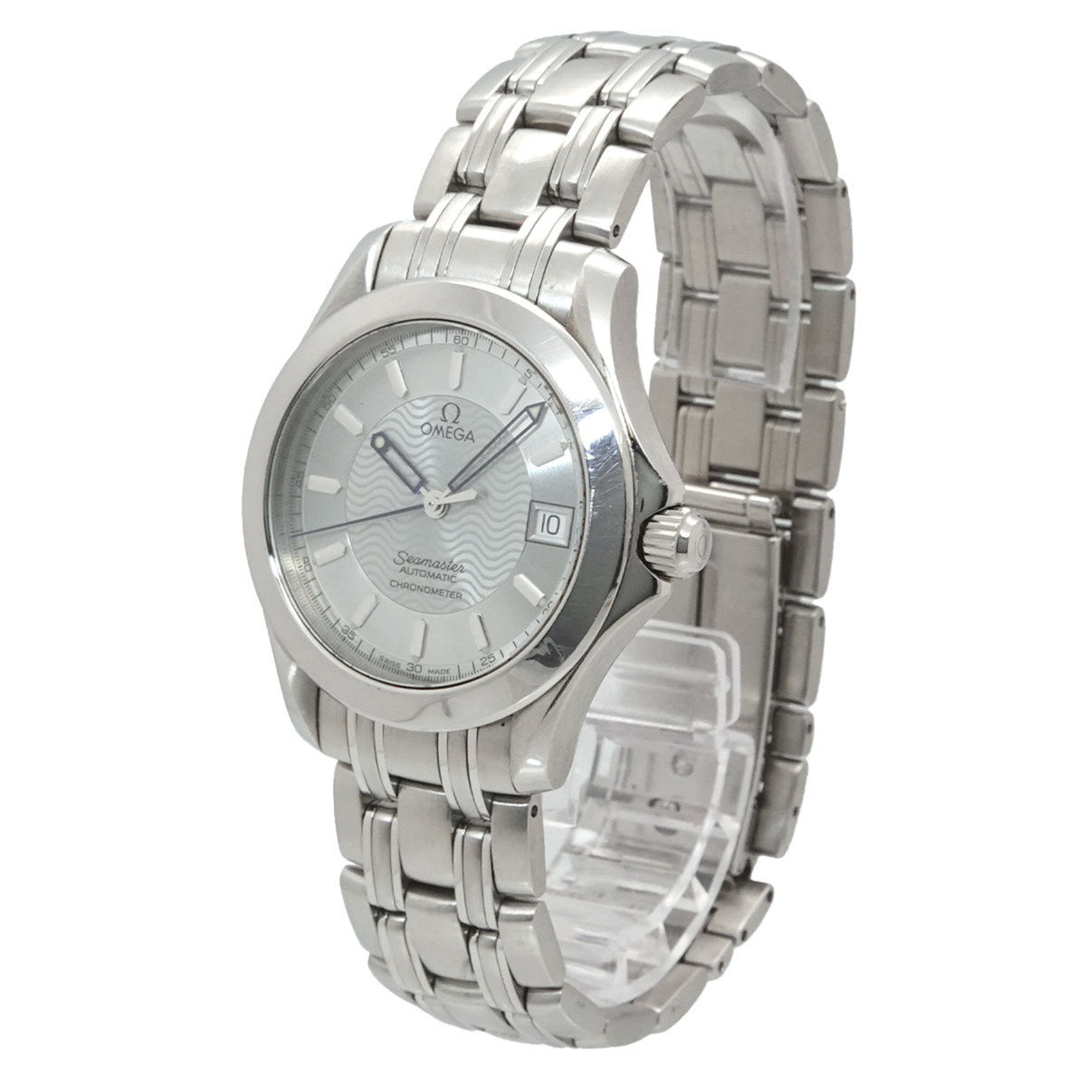 Omega Seamaster 120 Chronometer 2501 31 Silber Zifferblatt 36 mm Uhr