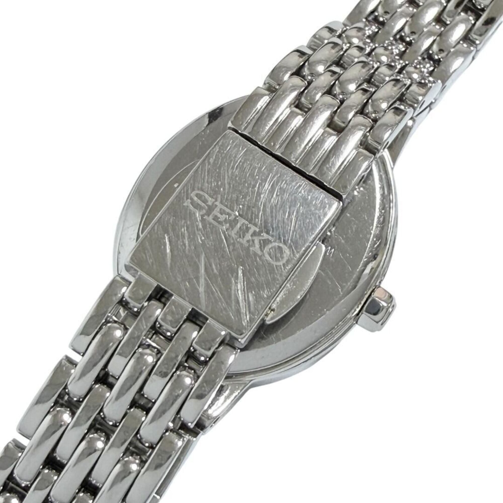 Seiko Dolce Exceline Damen-Solaruhr mit 10 Diamanten