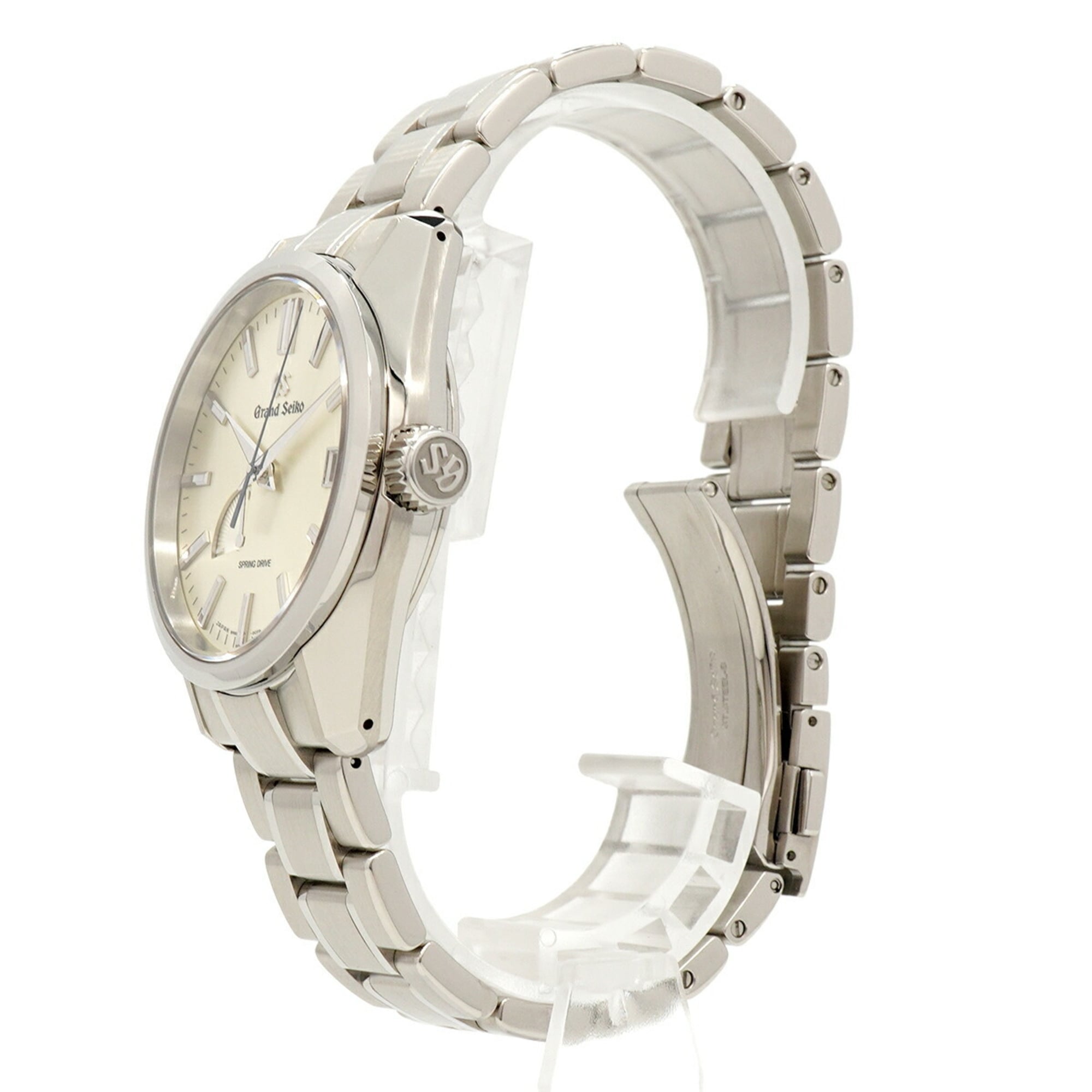 Grand Seiko Spring Drive SBGA373/9R65-0CV0 Silver Dial 40mm Watch