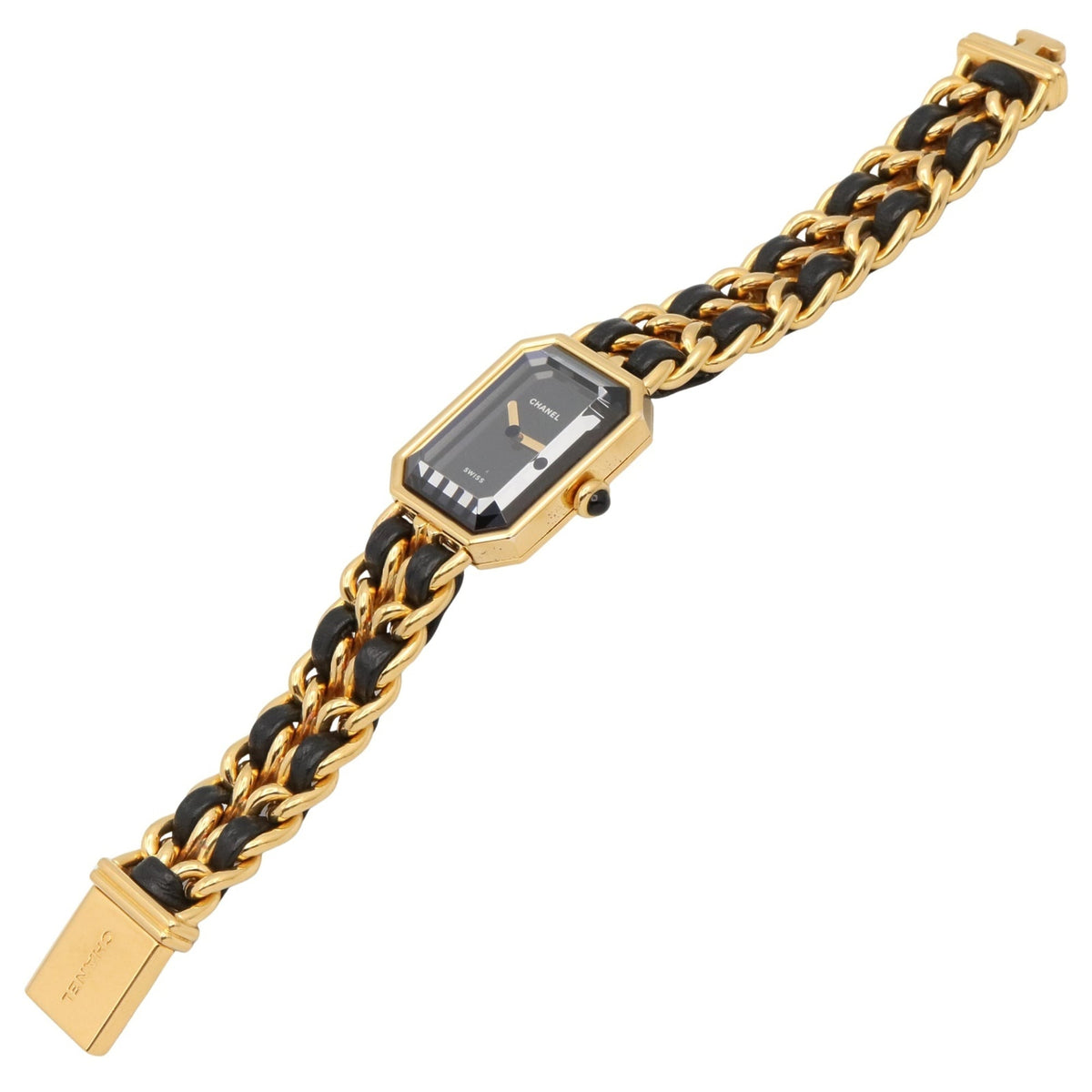 Chanel CHANEL Première S H0001 Black Dial 20mm Watch