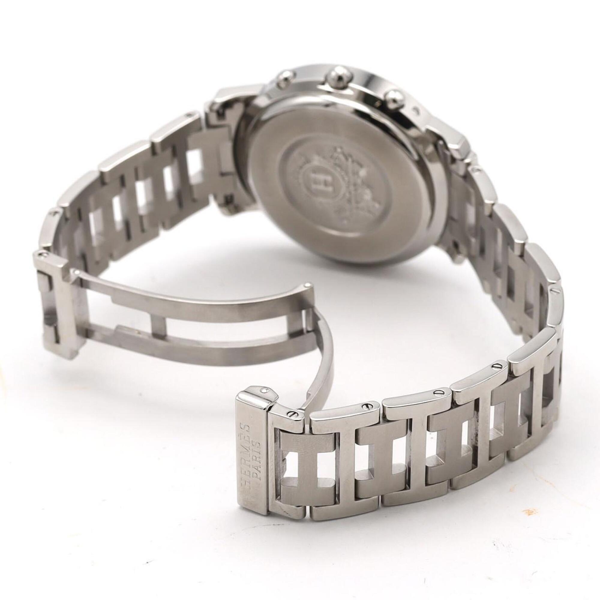 Hermes Clipper CL1.910 Black Dial 38mm Watch