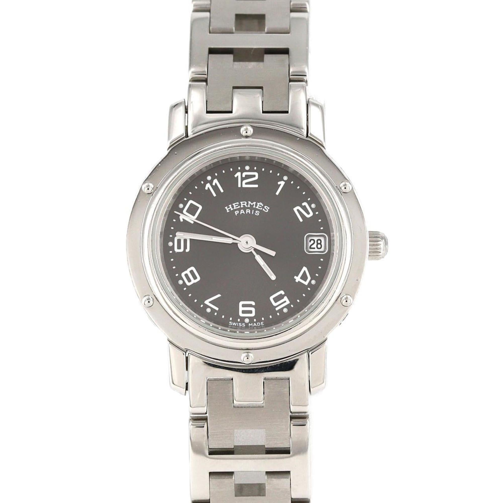 HermÃ¨s Clipper CL4.210 Stainless Steel Quartz Watch