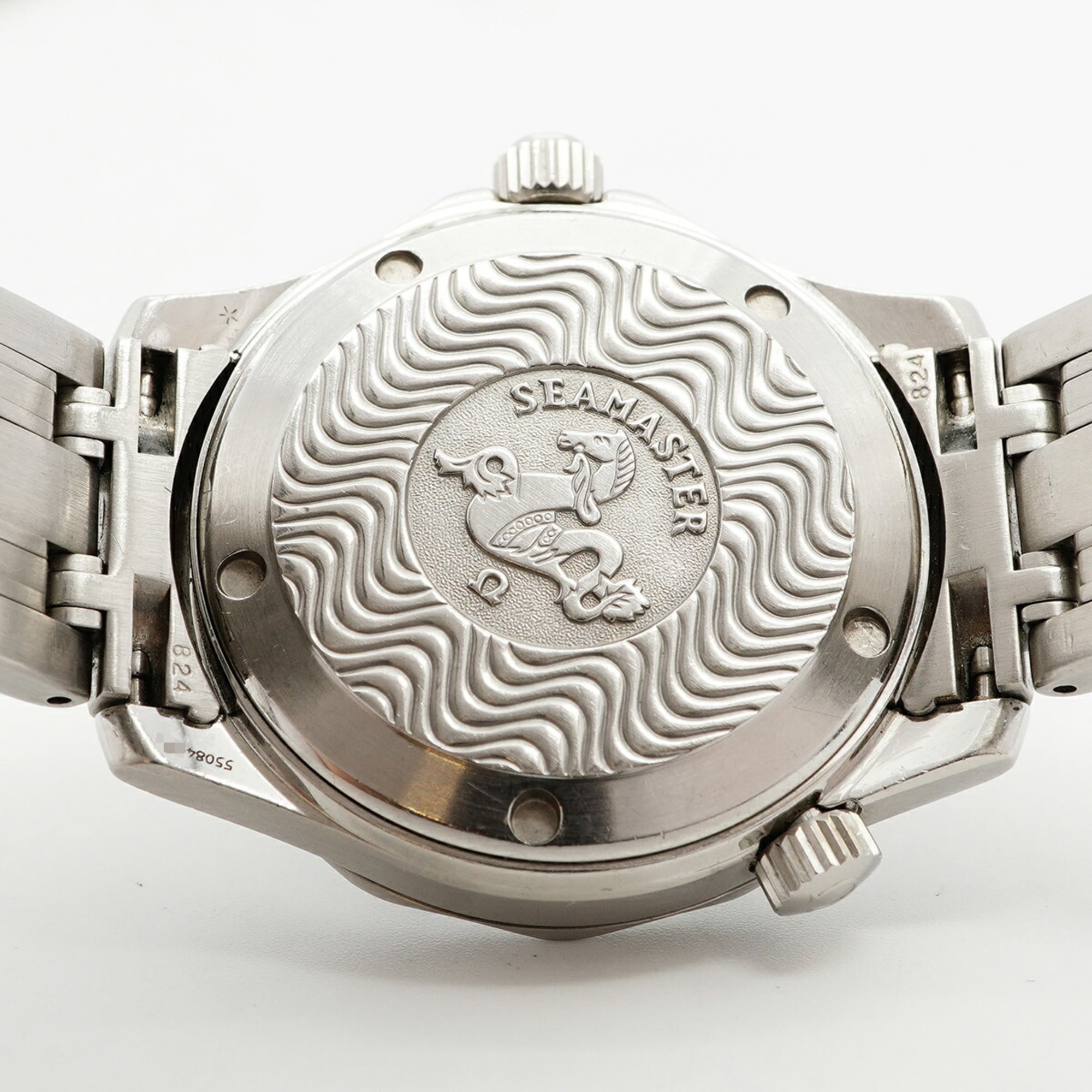 Omega Seamaster 2562.80 Uhr mit marineblauem Zifferblatt (Jungengröße)