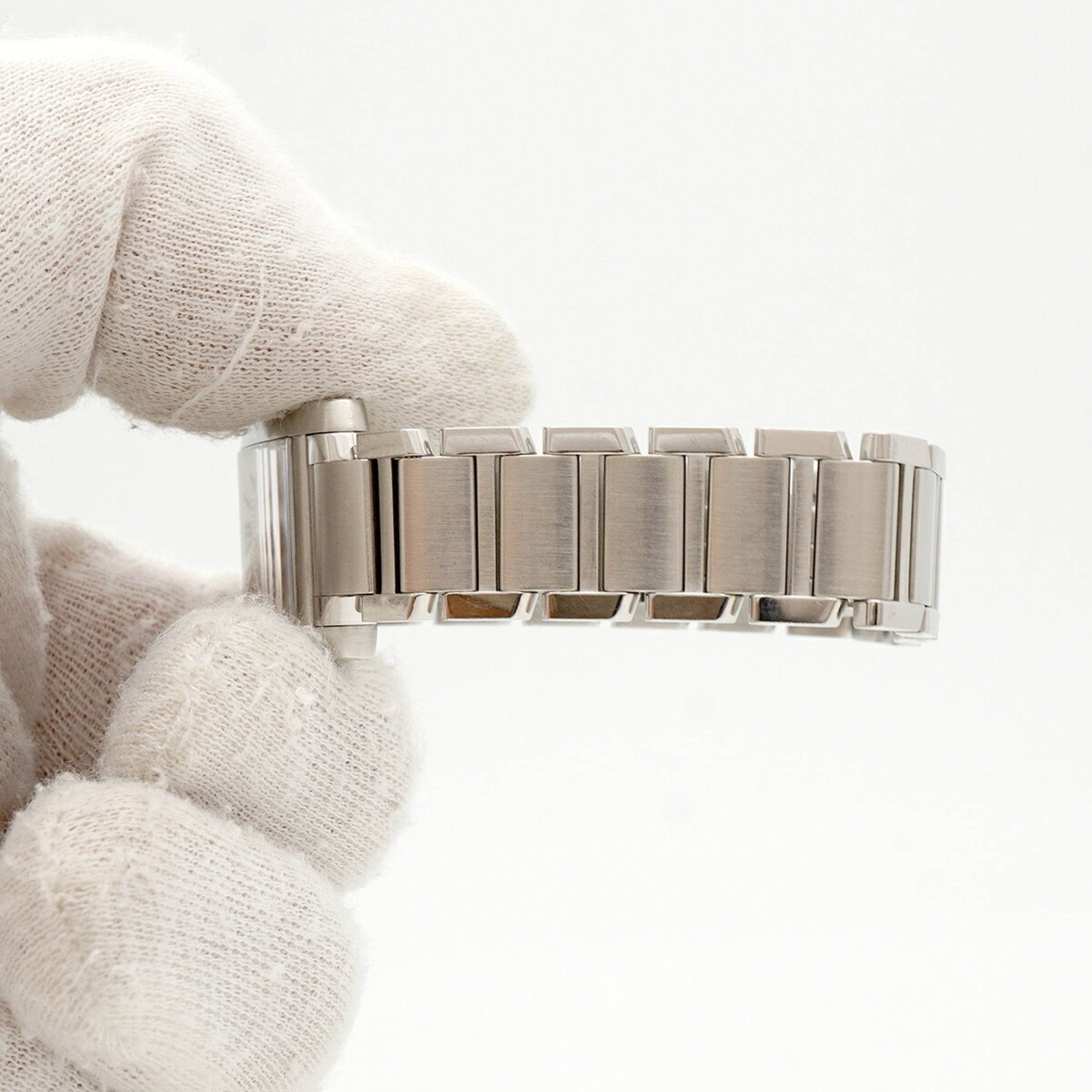 Cartier Tank Française SM W51008Q3 Ivory Dial 20mm Watch