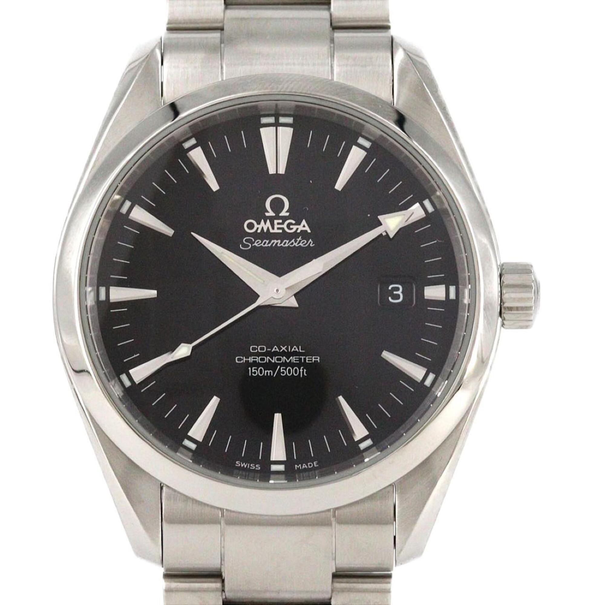 Omega Seamaster Aqua Terra 2503.5 Black Dial 39mm Watch