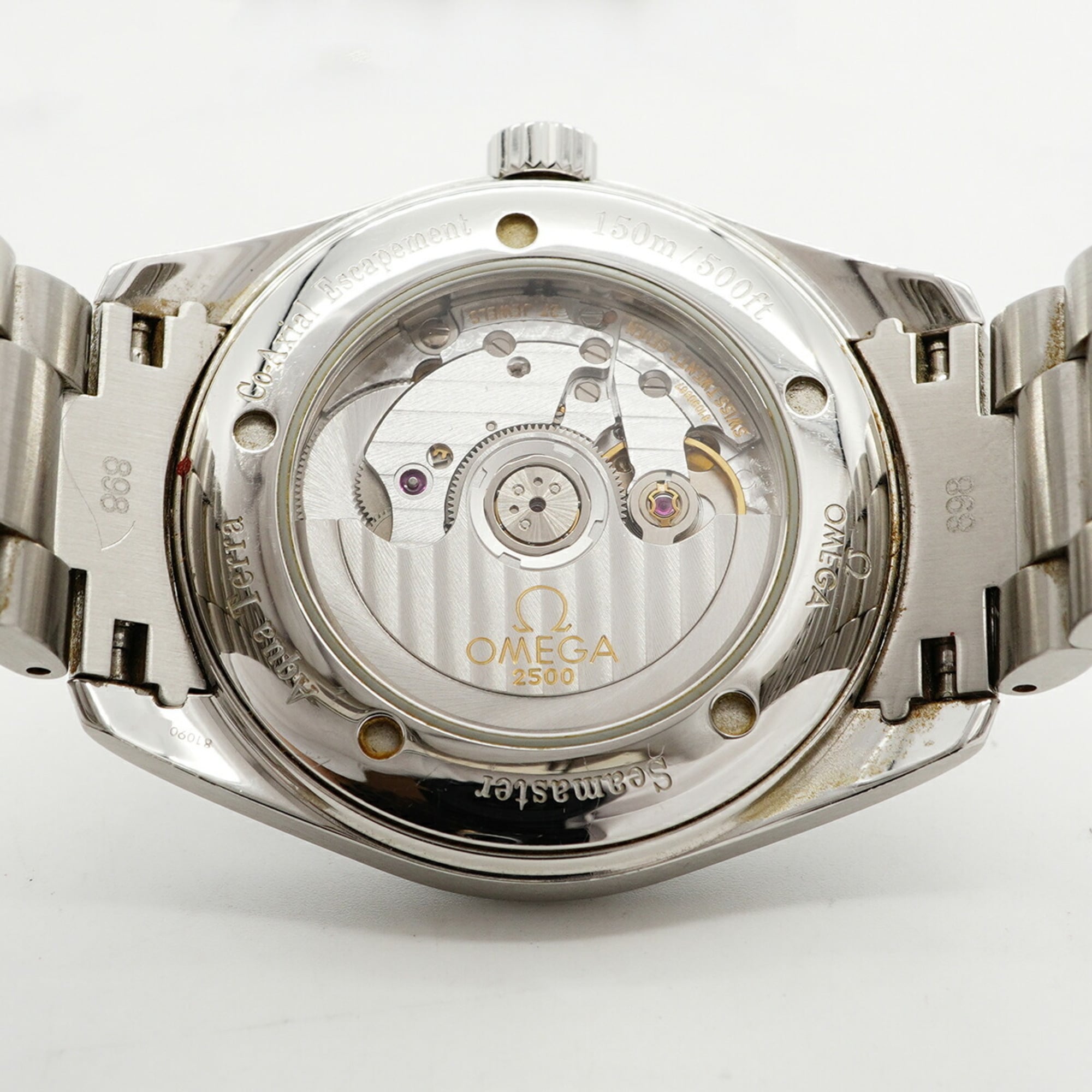 Omega Seamaster 2503.6 Red Dial 39mm Watch
