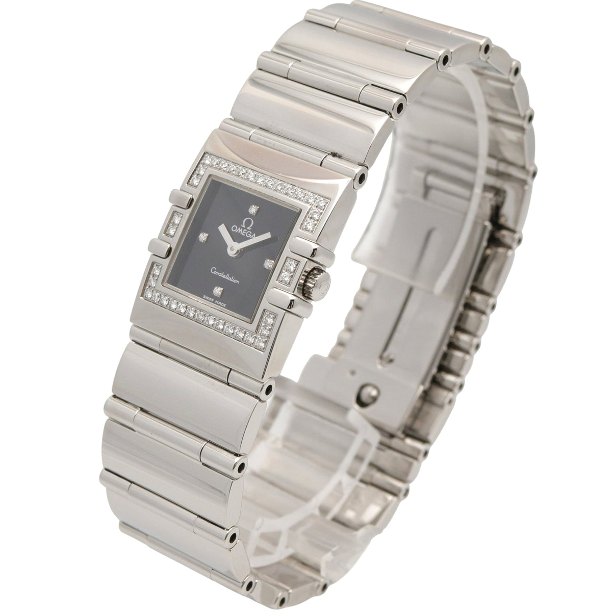 Omega Constellation Quadra 1528.46 Black Dial 19mm Watch