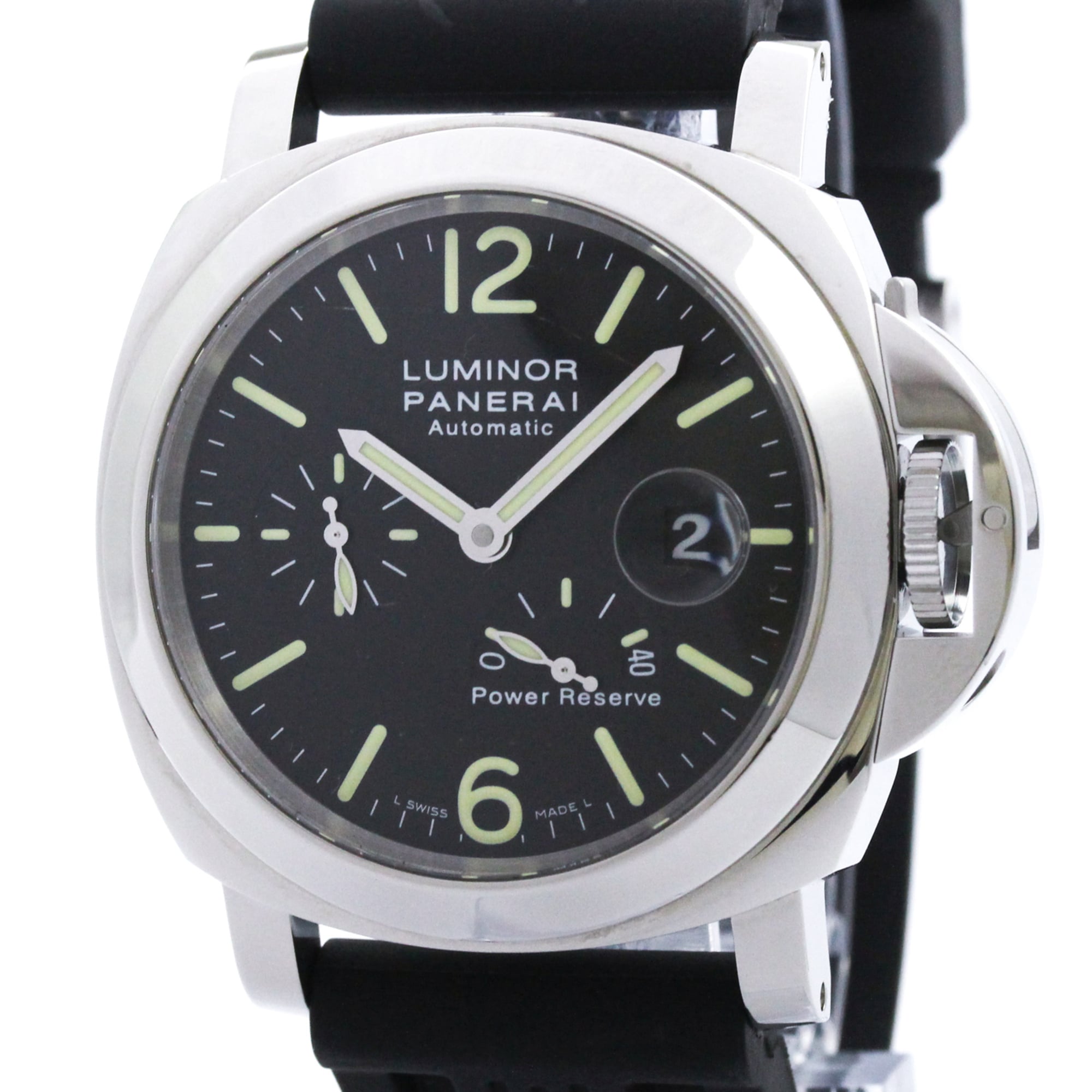 PANERAI Luminor Power Reserve Steel Automatic Watch PAM00090