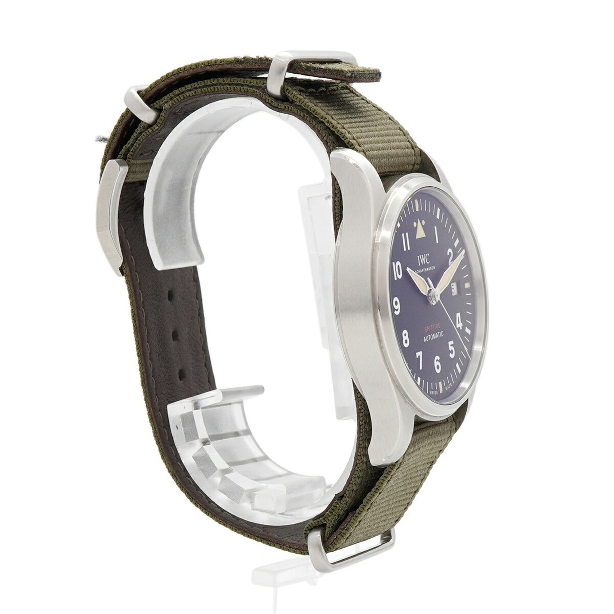IWC Schaffhausen Spitfire IW326801 Black Dial 39mm Watch