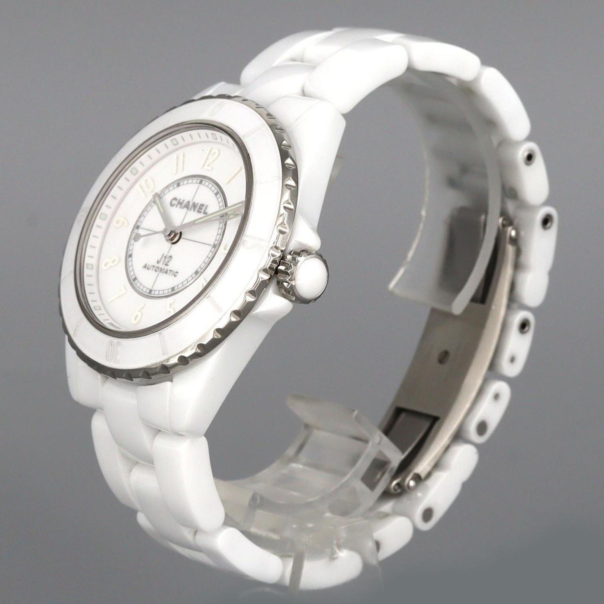 Chanel J12 Phantom Caliber 12.1 38mm Ceramic Automatic Watch H6186