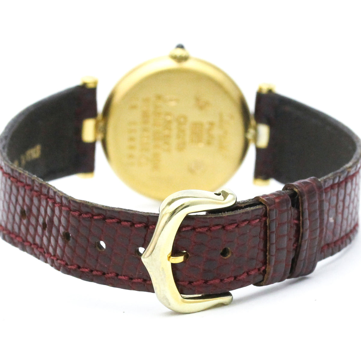 Cartier Colisee 590002 Bordeaux Dial 24mm Watch