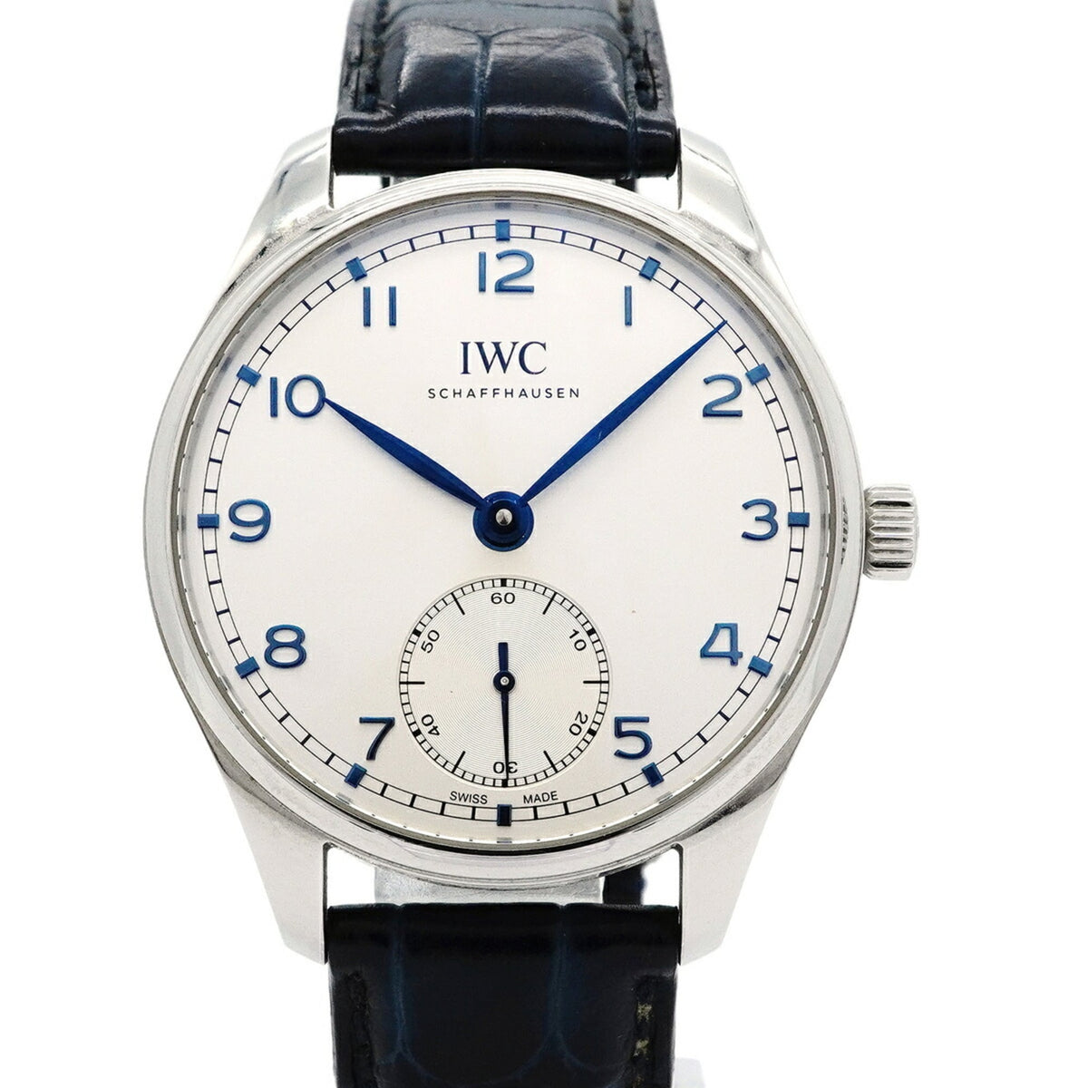 IWC Schaffhausen Portugieser IW358304 Silver Dial 40mm Watch