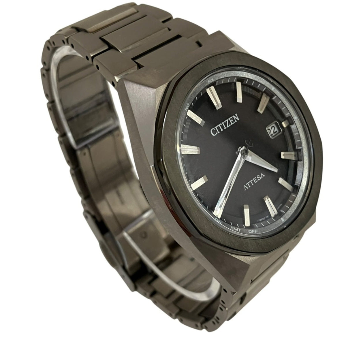 Citizen Attesa H128-00CWT01/CB3044-55E Black Dial 39mm Watch