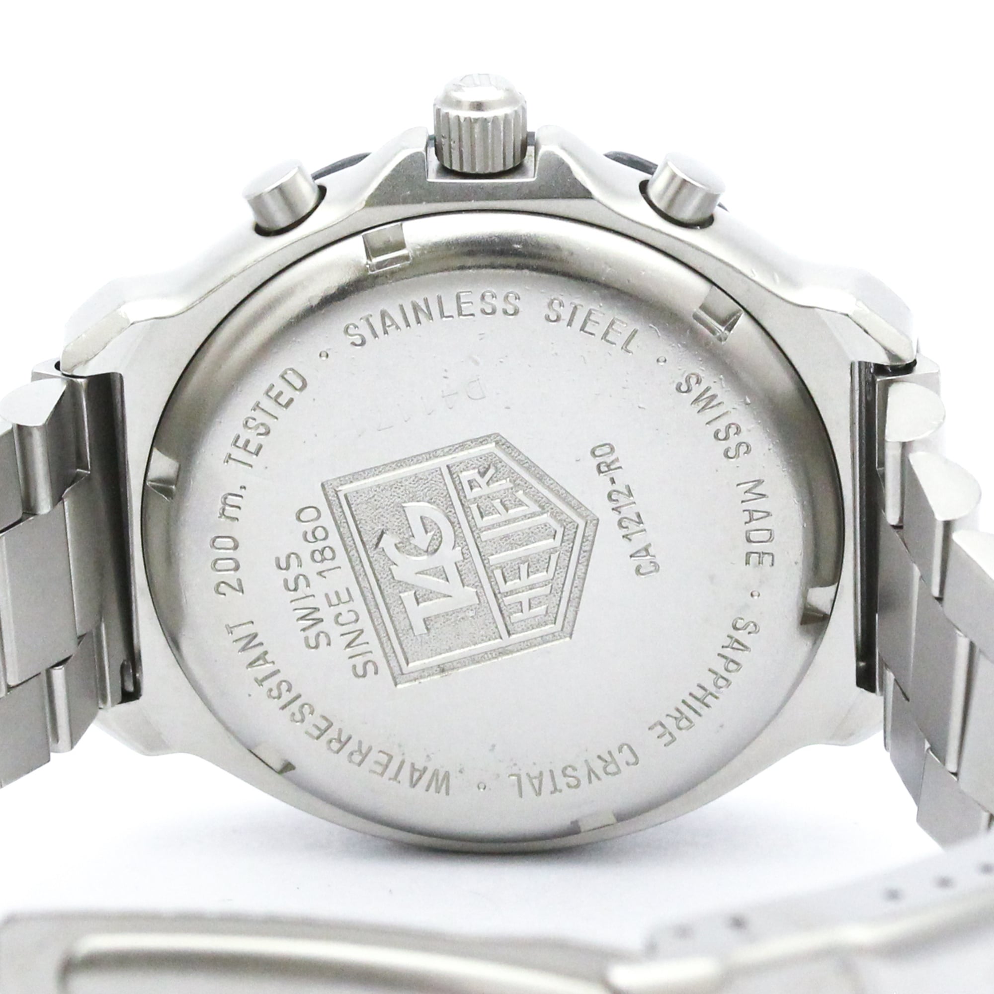 TAG Heuer Formula 1 CA1212 Yellow Dial 38mm Watch