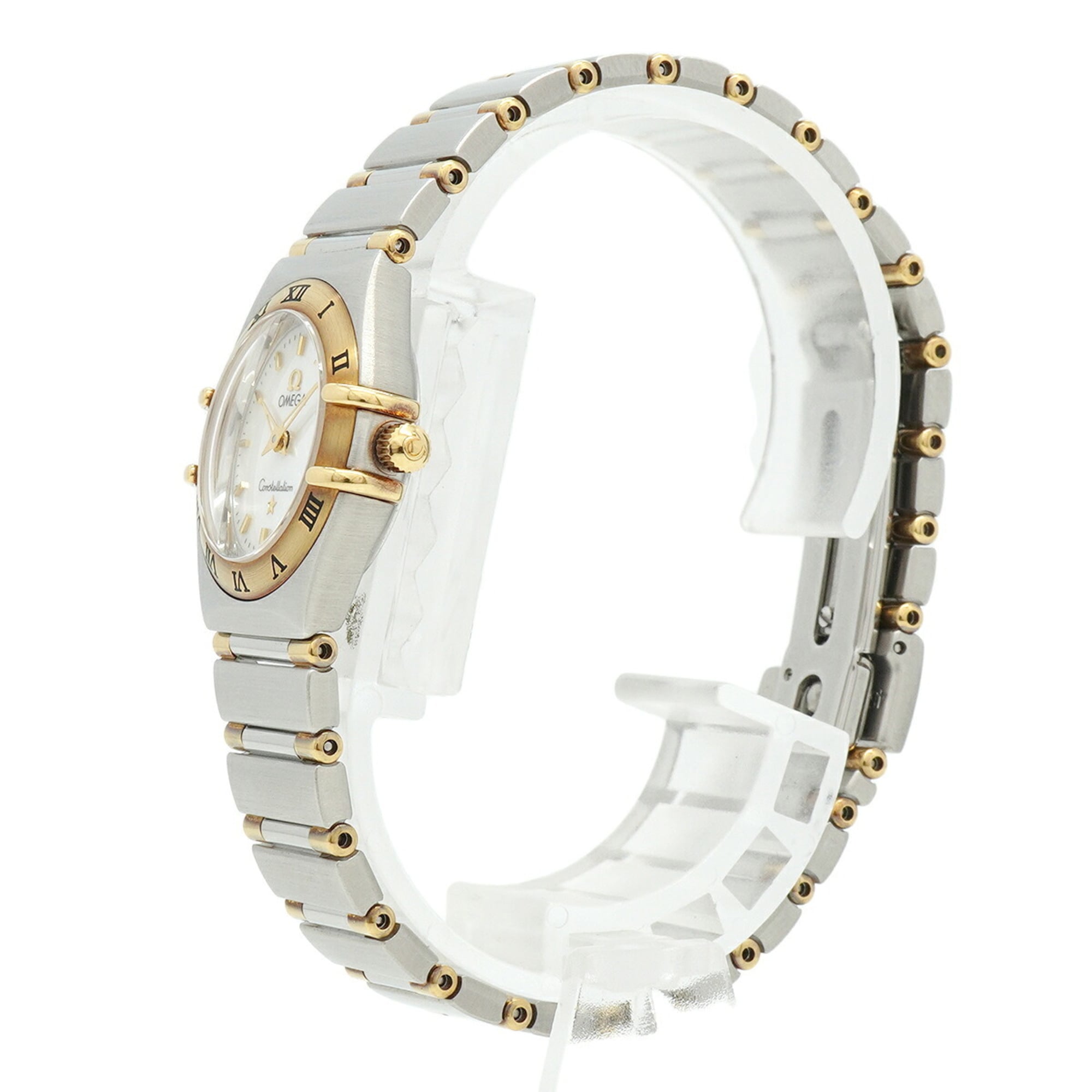 Montre Omega Constellation 1362.7 Blanc avec cadran de 22 mm