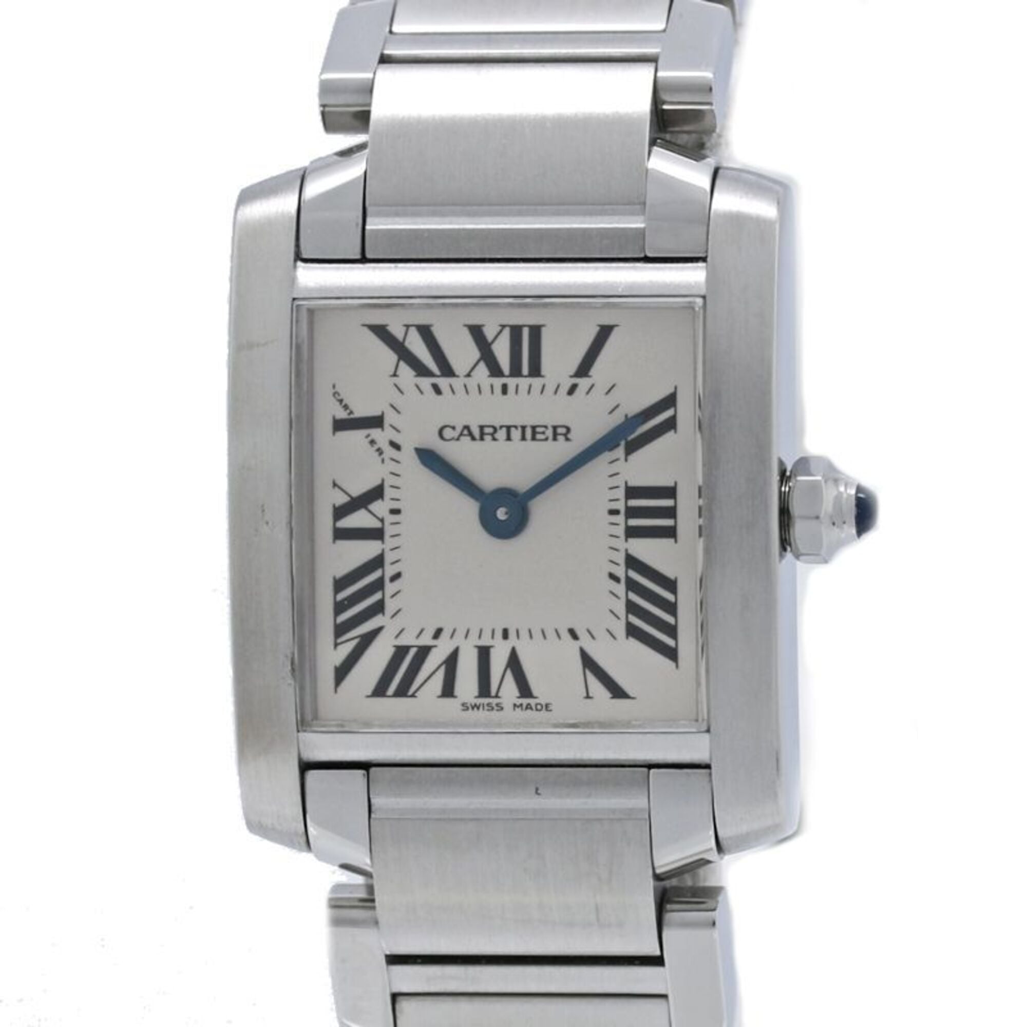 Cartier Tank W51008Q3 Ivory Dial 20mm Watch