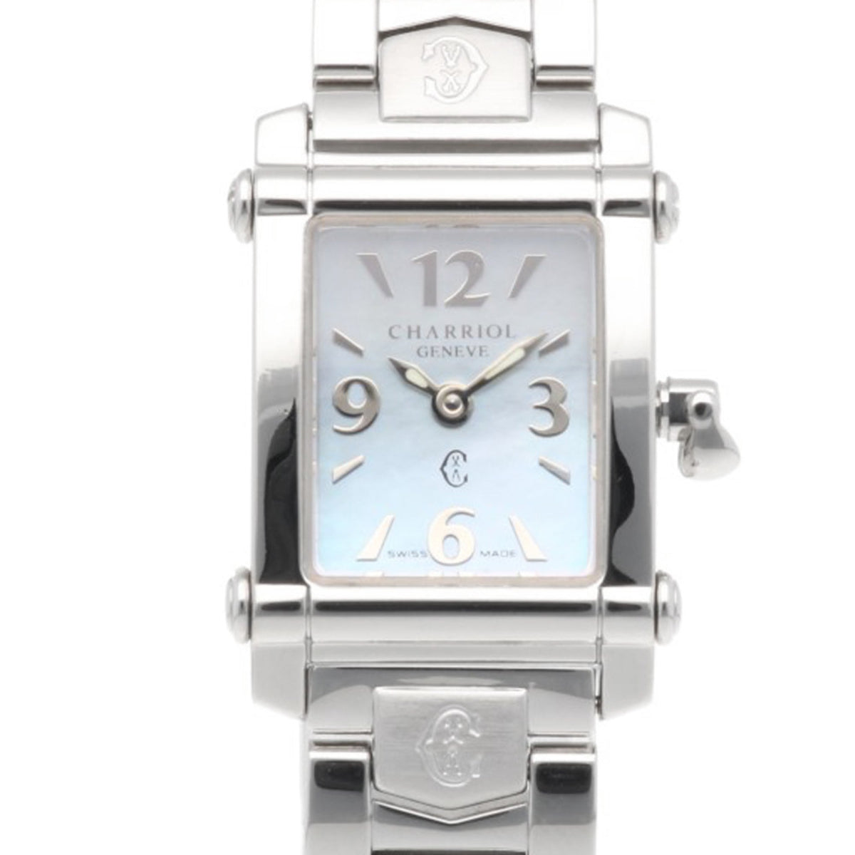 Montre Charriol Columbus CCSTRD2 à cadran bleu, 20 mm