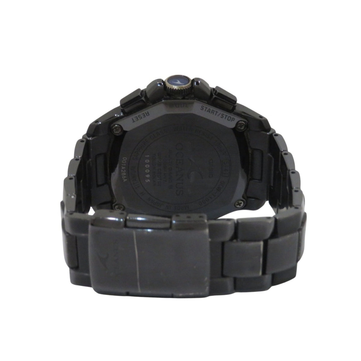 Casio Oceanus Titanium radiogestuurde OCW-T1000 horloge met wijzerplaat van 45 mm