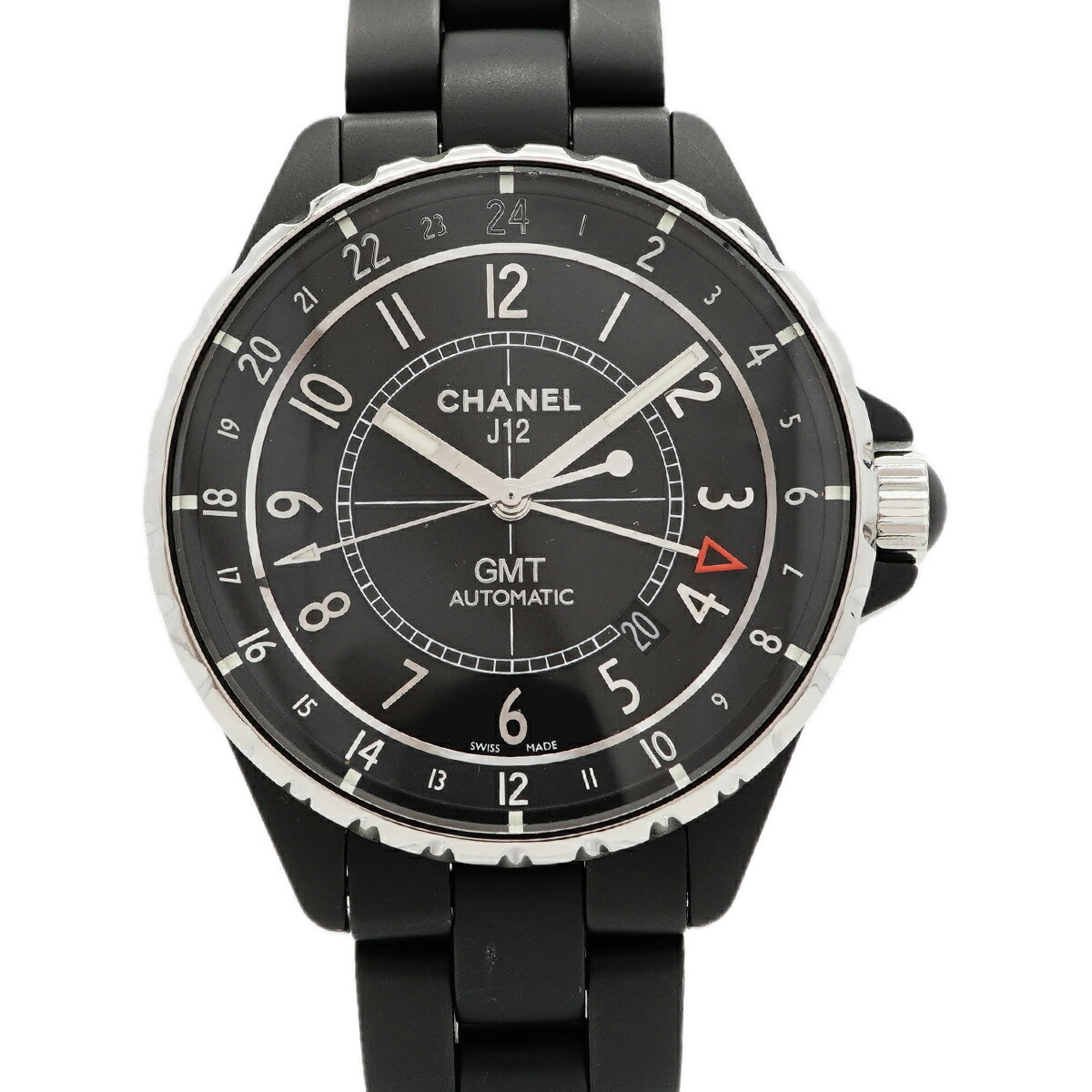 Chanel J12 GMT Matte Black H3101 Dial