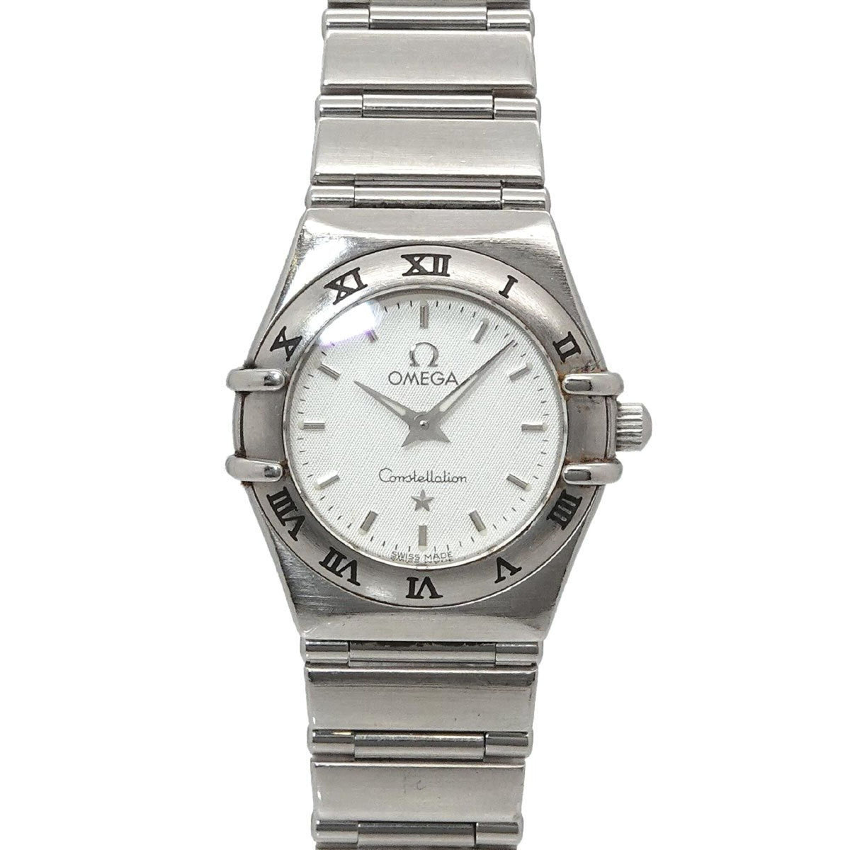 Montre Omega Constellation Mini 1562, cadran argenté, 22 mm