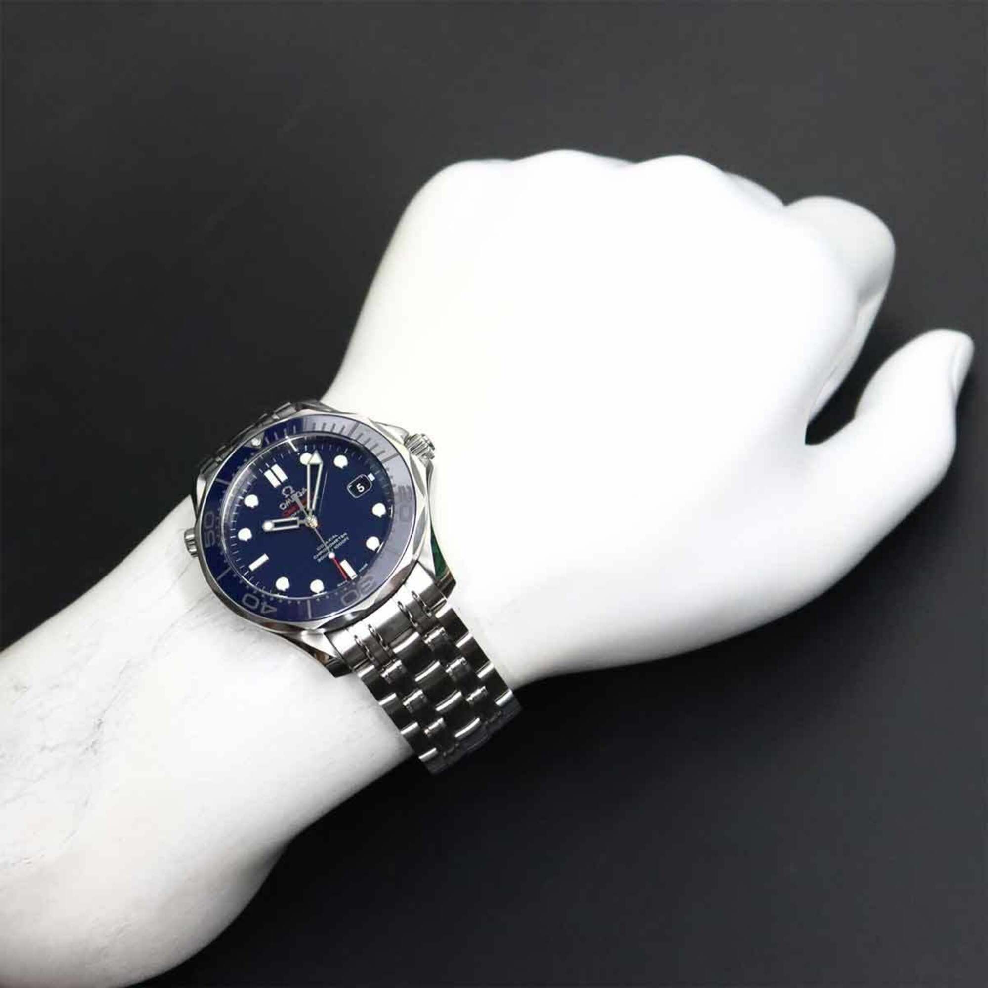 Omega Seamaster Professional Co-Axial 212 30 41 20 03 001 Blue Dial 41mm Watch
