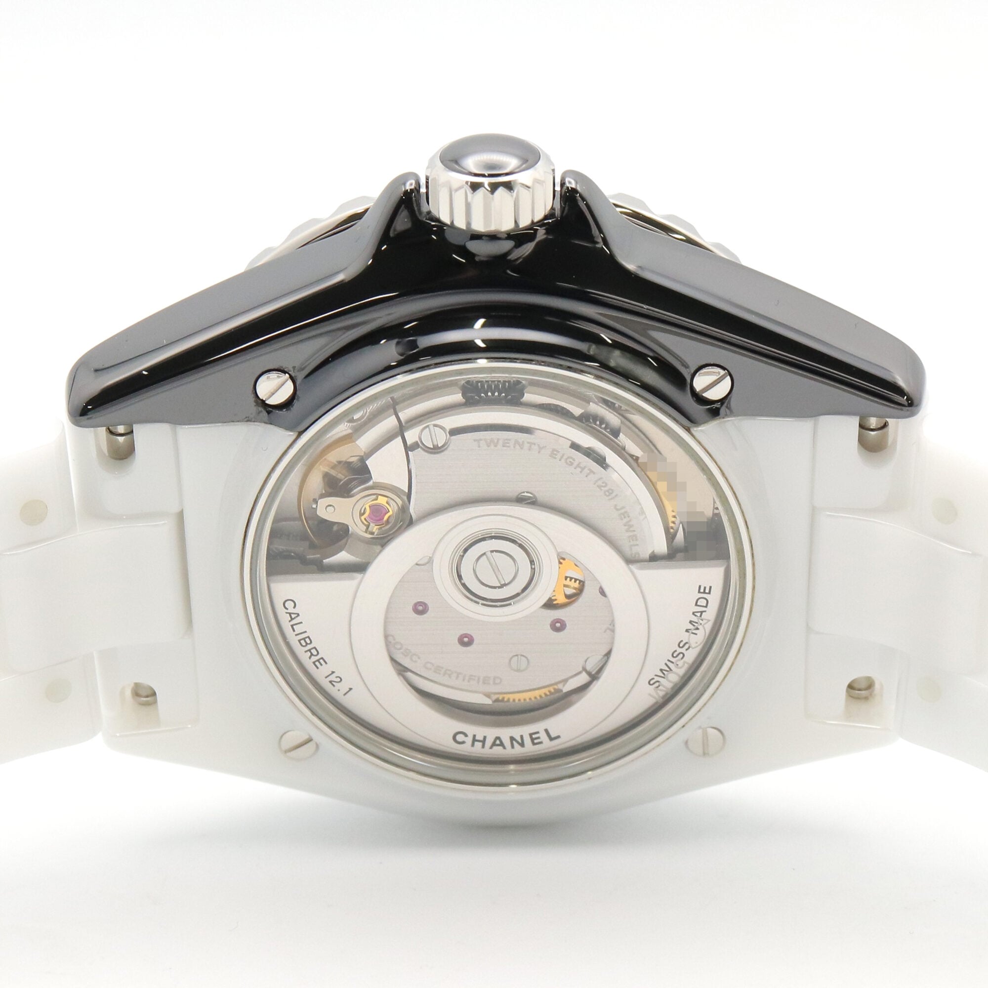 Montre Chanel J12 Paradox Calibre 12.1, céramique, homme, Blanc/Noir, H6515