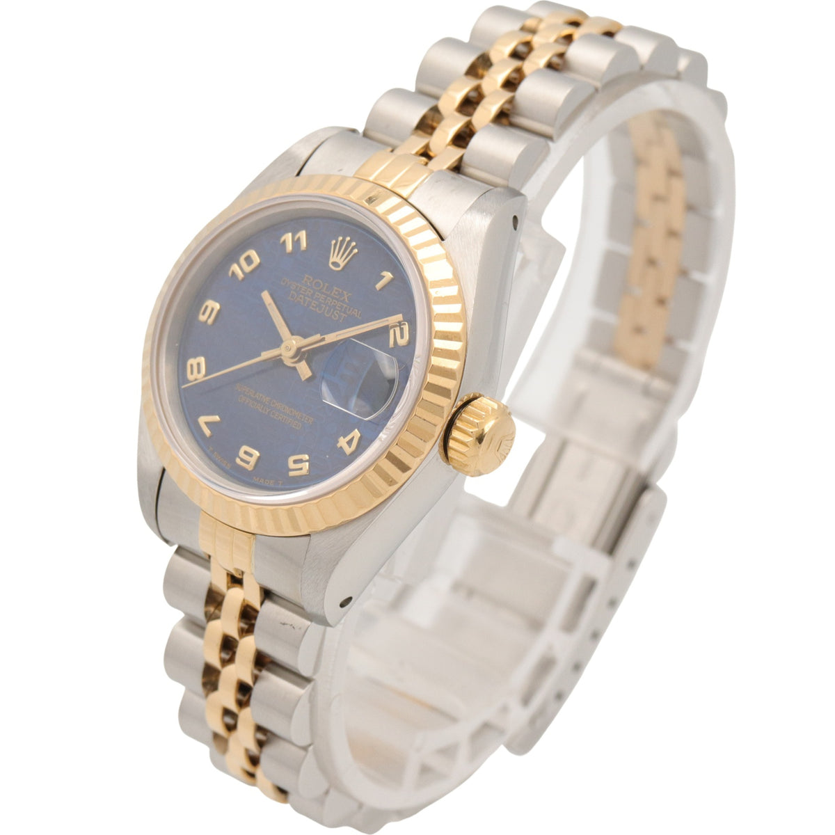 Rolex Datejust R-series 18K ( 69173 Blue Dial 26mm Watch