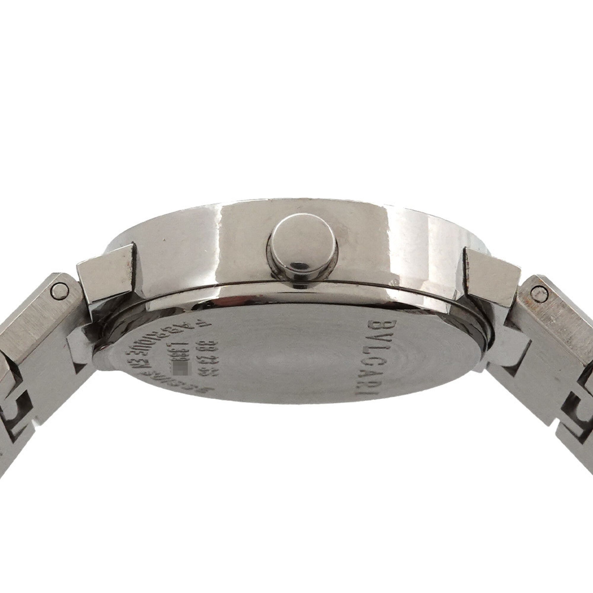 BVLGARI BB23SS dameshorloge met datum, zwart, quartz