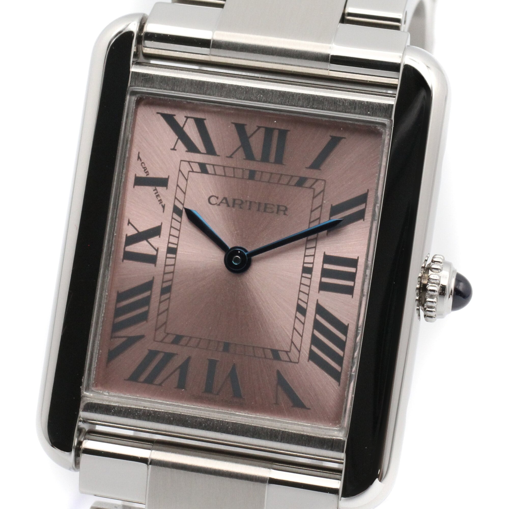 Cartier Tank W5200000 Pink Dial 24mm Watch