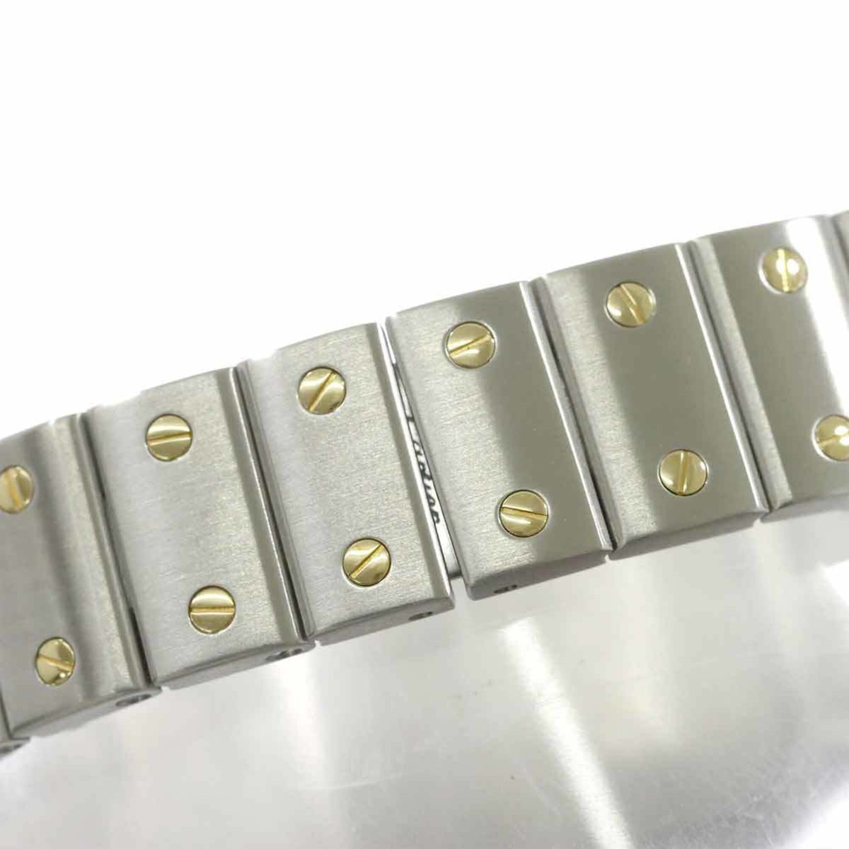 Cartier Santos Galbee SM W20012C4 horloge met ivoorkleurige wijzerplaat, 23 mm