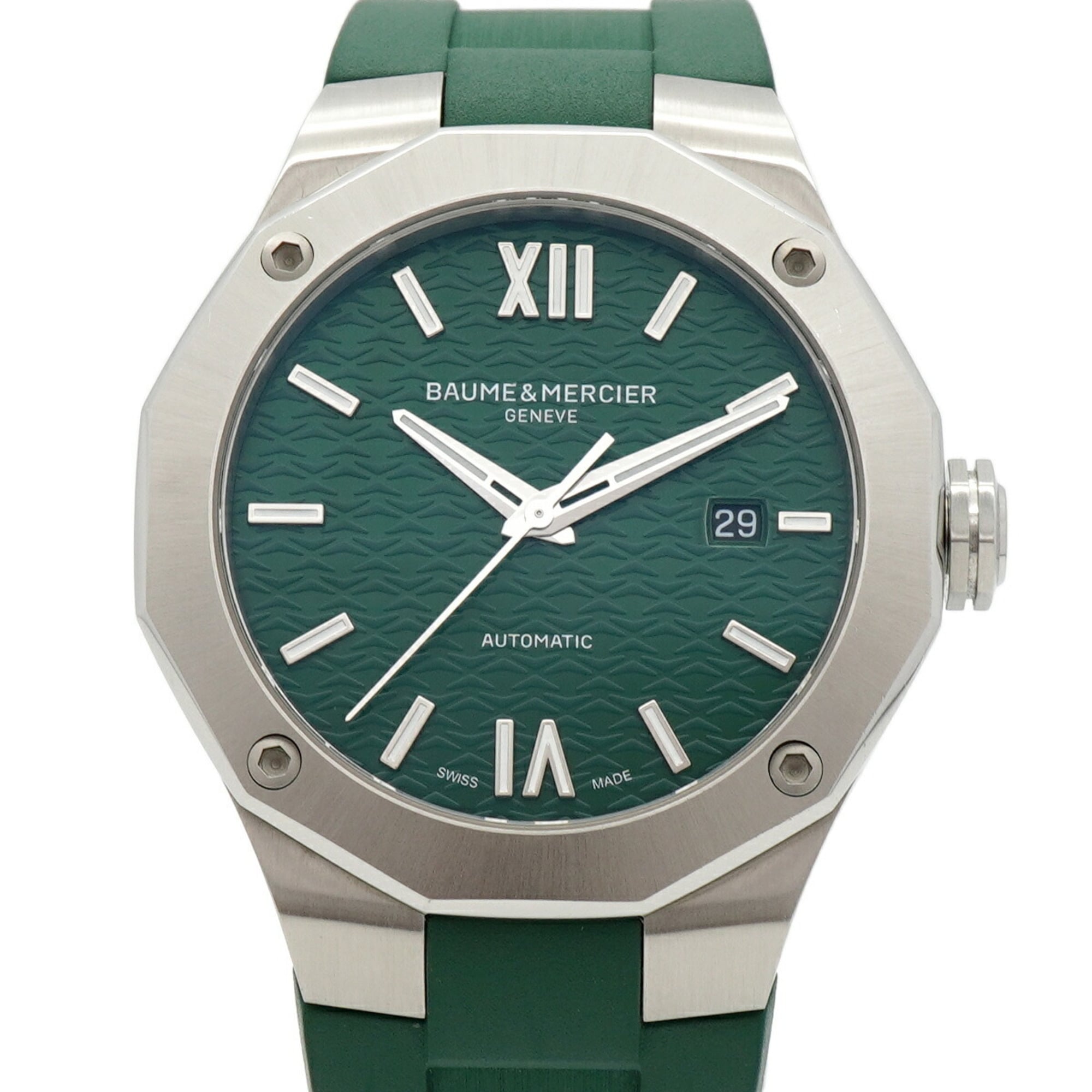 Baume & Mercier Riviera M0A10618 Green Dial Men's Watch