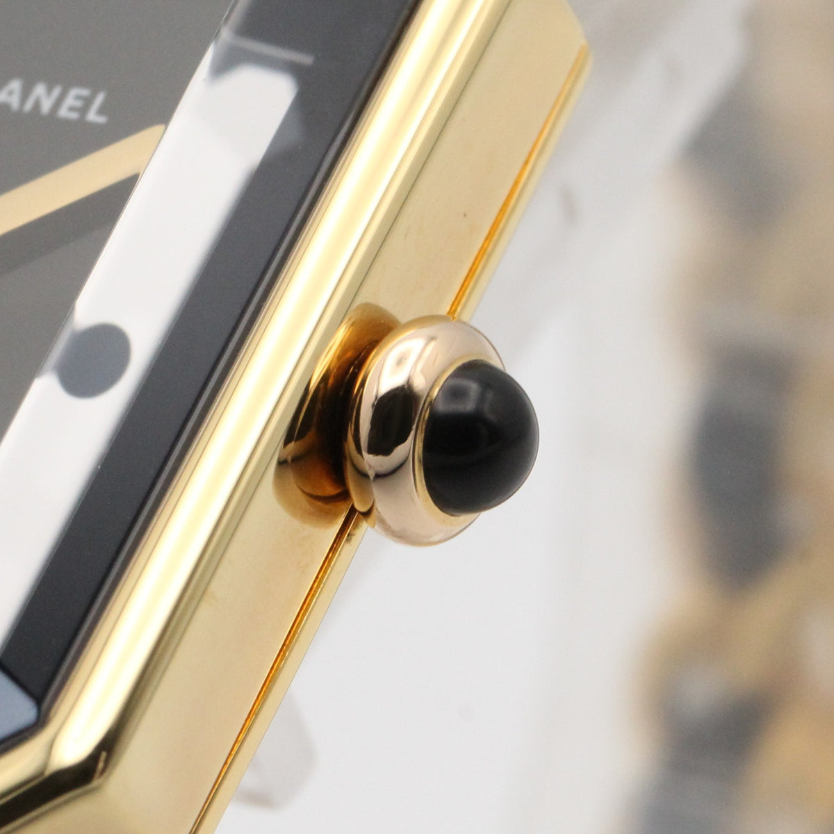 Chanel Première M H0001 Black Dial 20mm Watch