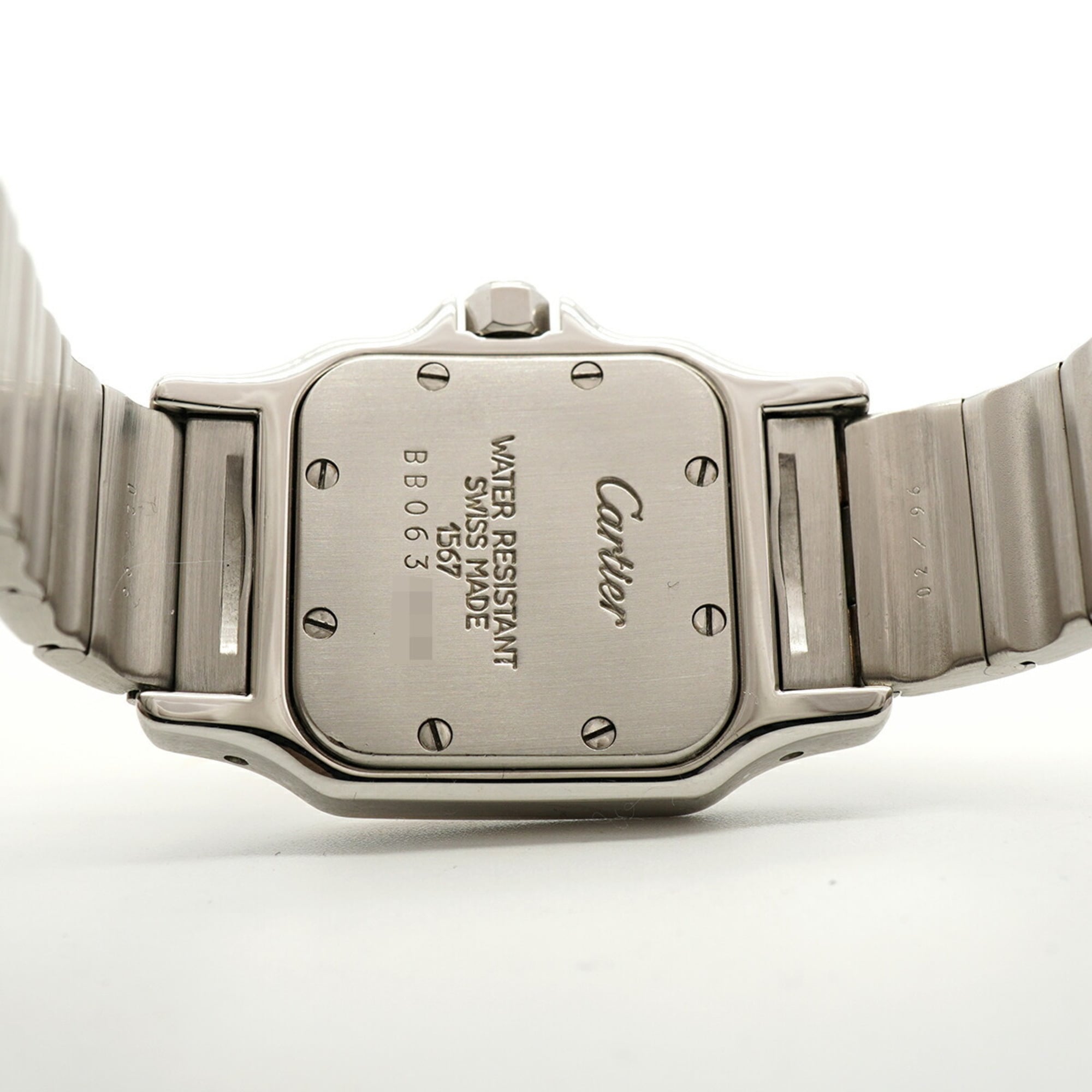 Cartier Santos W20012C4 White Dial 23mm Watch