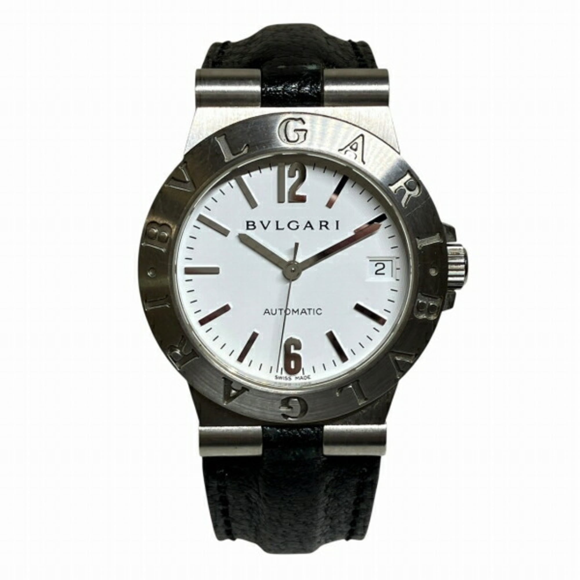 Bulgari BVLGARI Diagono Sport Date LCV35S Automatic Watch Men's