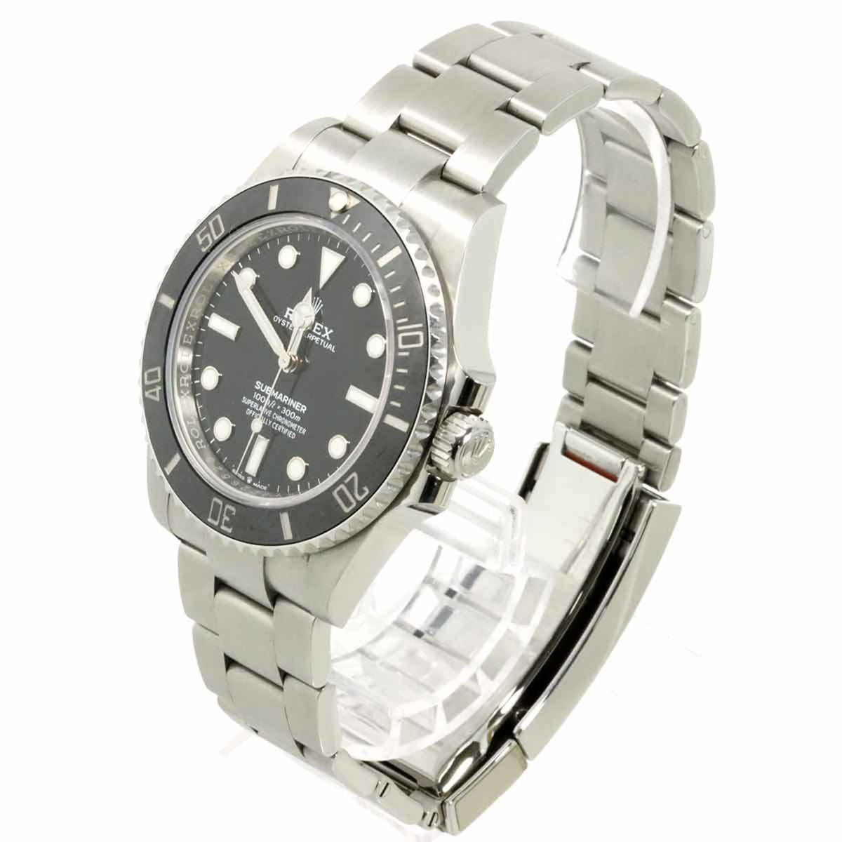 Rolex Submariner N° Date 124060 Noir Cadran 40mm Montre