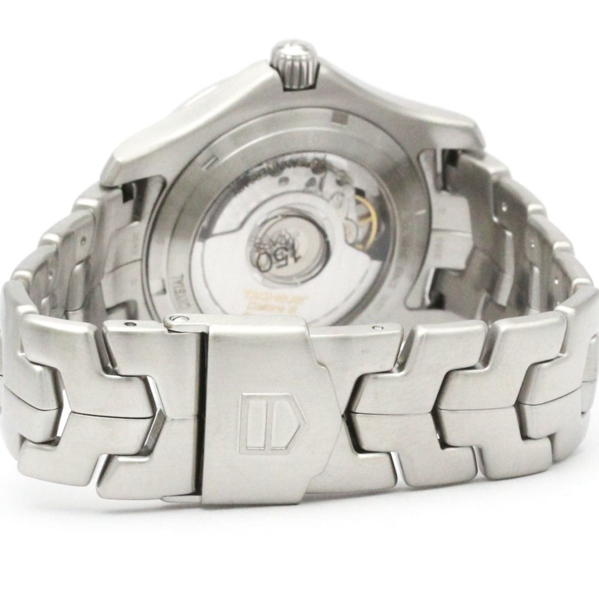 TAG HEUER Link Limited Edition zwart MOP stalen horloge WJF211K