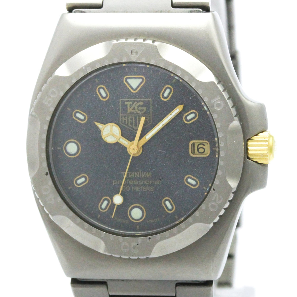 TAG Heuer Professional 820.213/1 horloge met grijze wijzerplaat, 32 mm