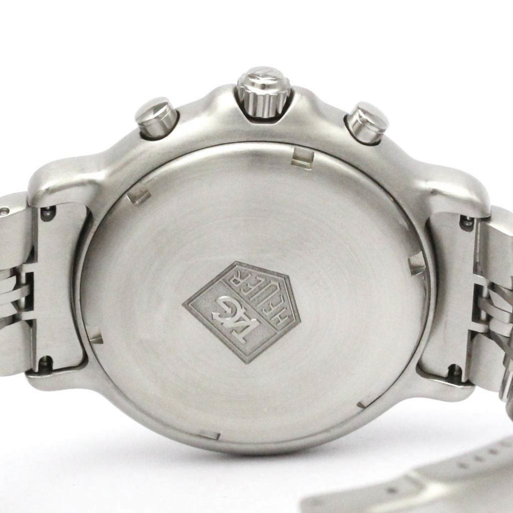 TAG HEUER 6000 Chronograph Herrenuhr aus Stahl Quarz CH1111