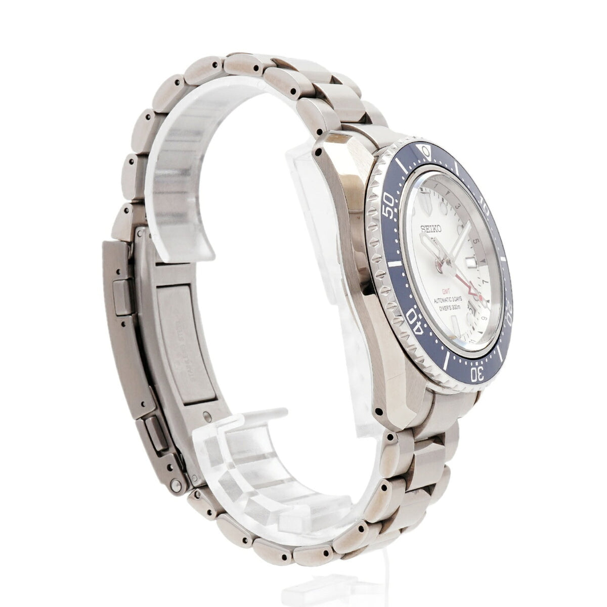 Seiko Prospex Diver Scuba GMT SBEJ029/6R54-00P0 Silber Zifferblatt 42 mm Uhr
