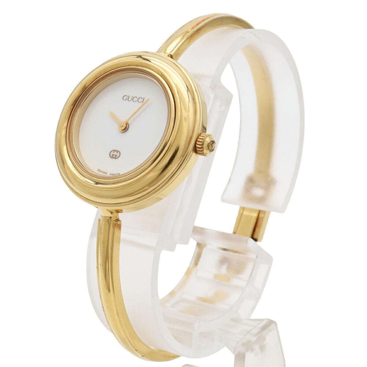 Gucci Change Bezel 11/12 White Dial 26mm Watch